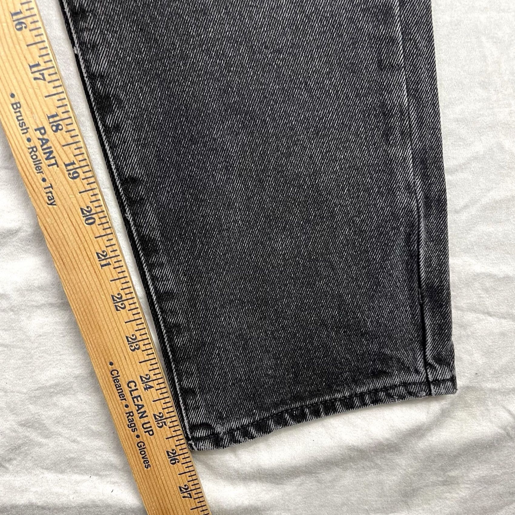 Ksubi Ksubi Jeans Womens 27 Fits 27x26 Black High Waisted Straight 5-Pocket Denim NB Mens Womens Girls Size 27" / US 4 / IT 40 - 3 Thumbnail