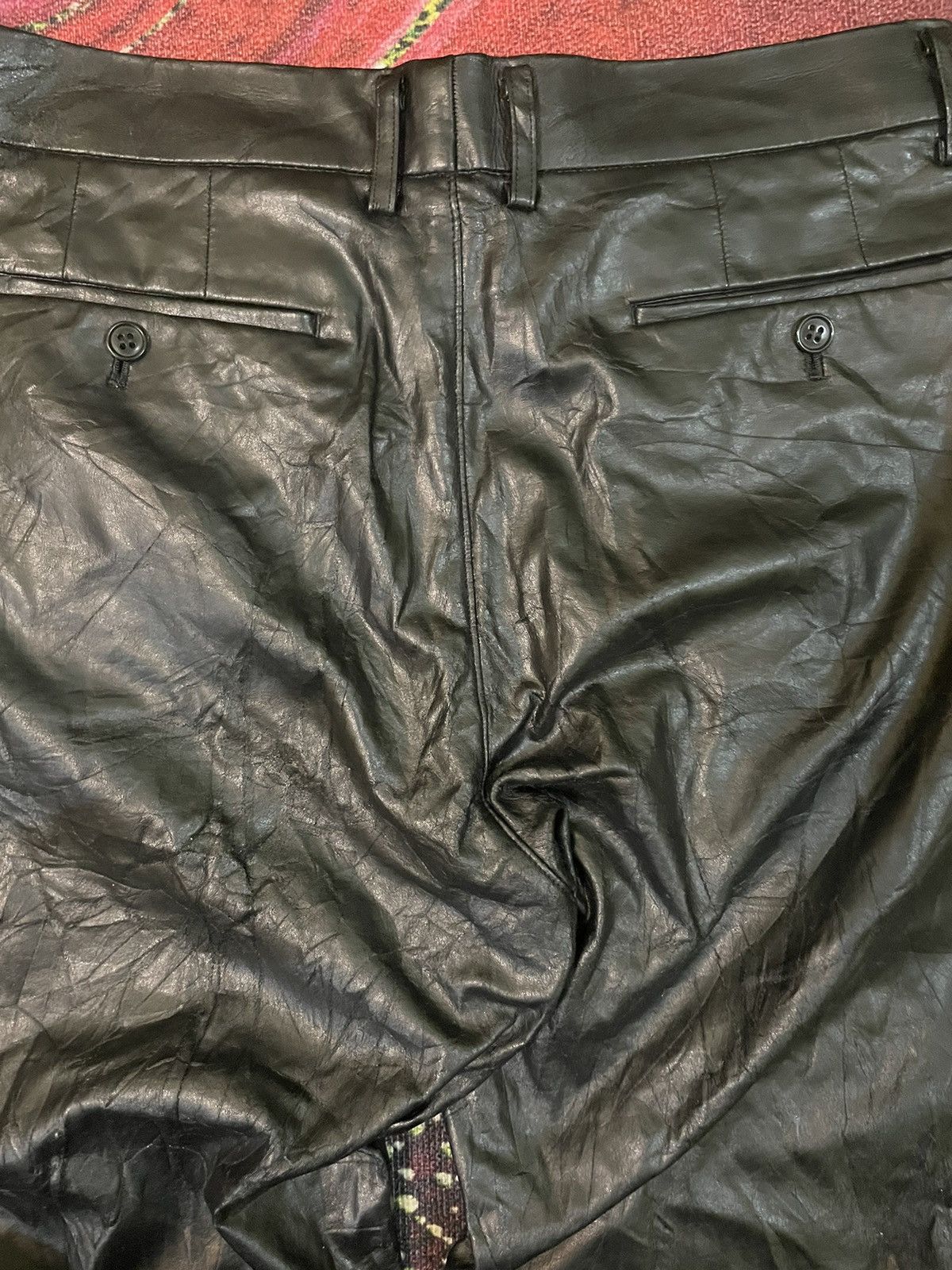 Comme Ca Ism Comme Ca Du Mode Spandex Leather Pants Size US 32 / EU 48 - 7 Thumbnail