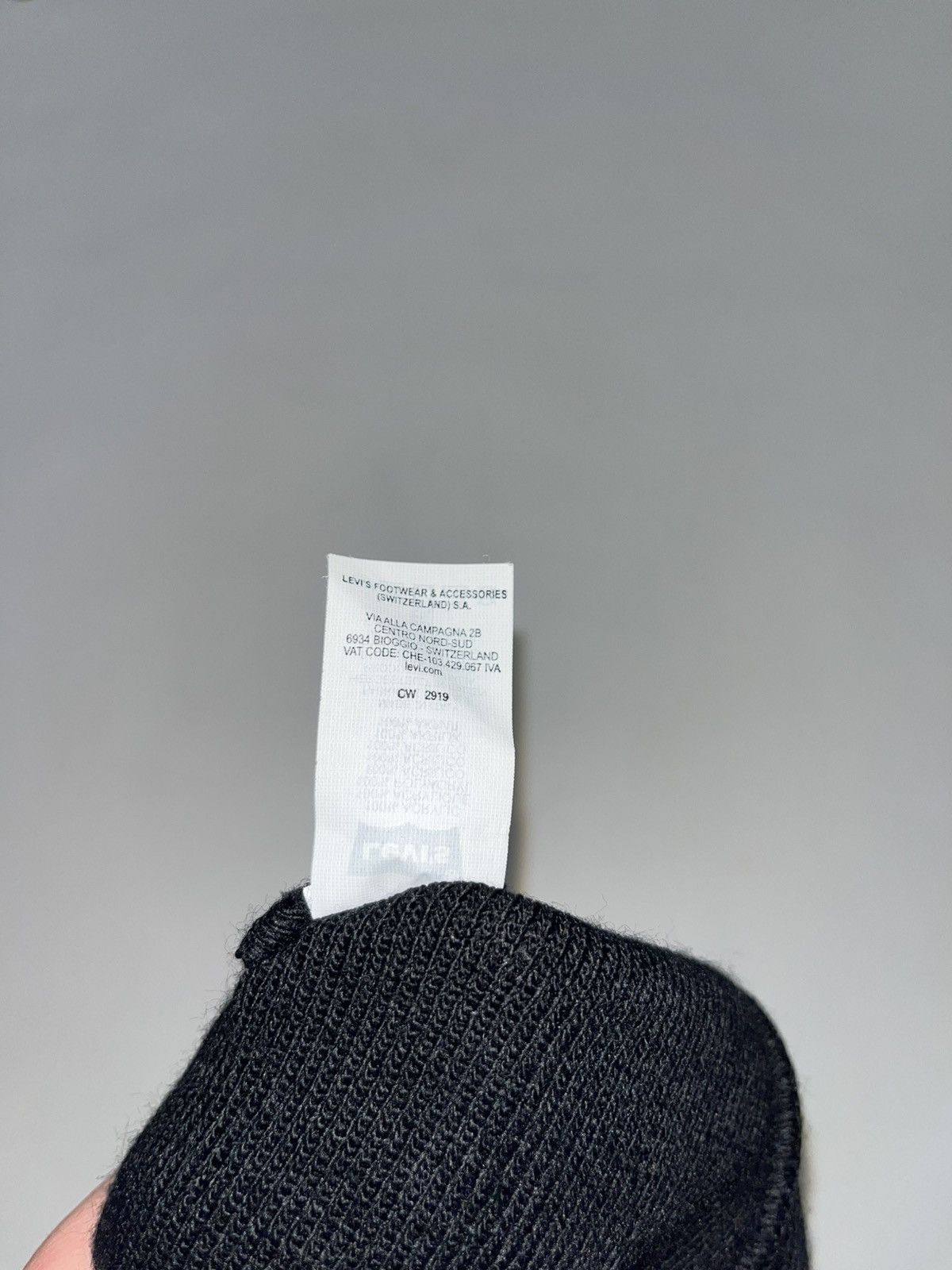 Levi's Vintage Levi’s Big Patch Beanie Hat Size ONE SIZE - 5 Thumbnail