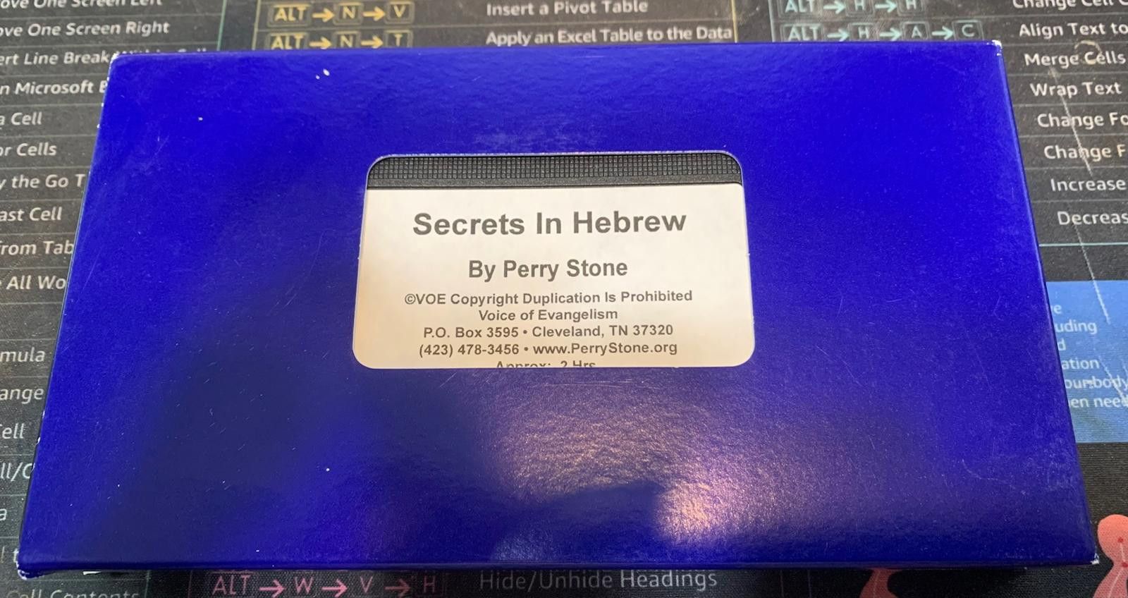 Other Secrets in Hebrew on VHS by Perry Stone Size ONE SIZE - 1 Thumbnail