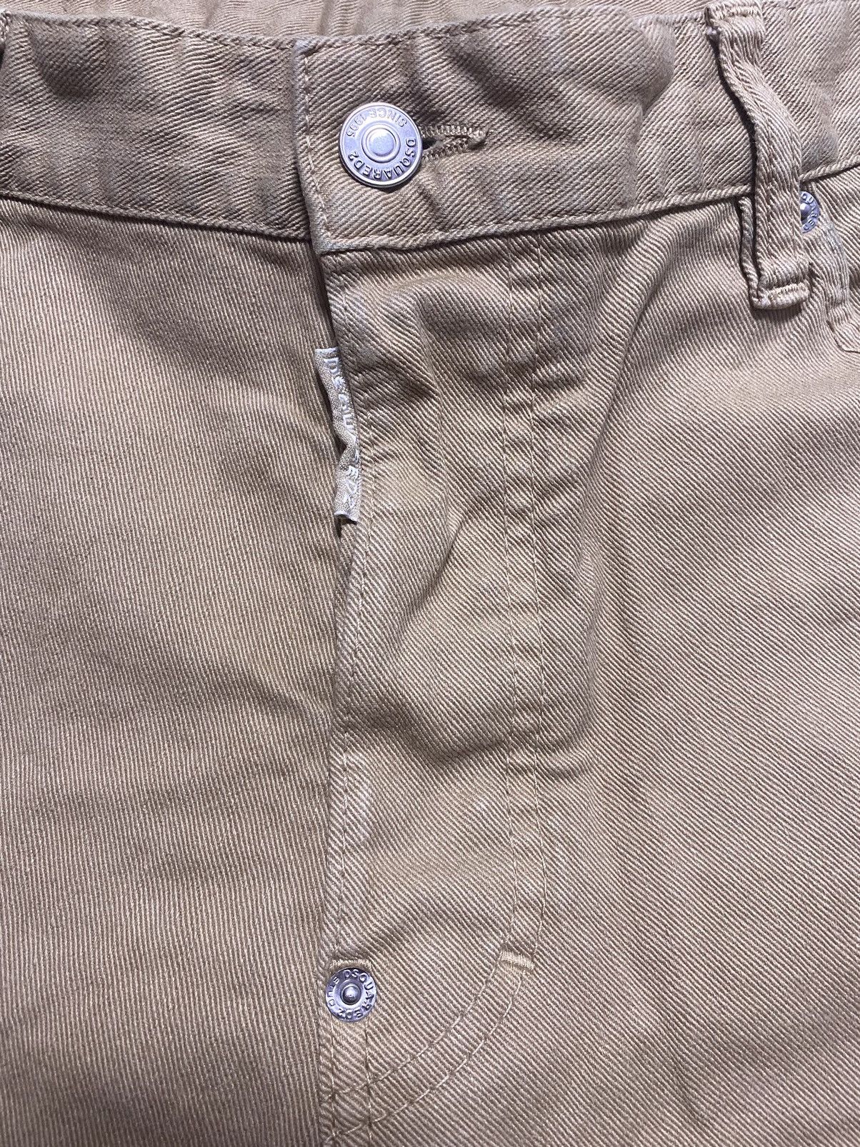 Dsquared2 Dsquared2 Sand Straight Fit Metal Tab Cotton Jeans Denim Size US 38 / EU 54 - 25 Thumbnail