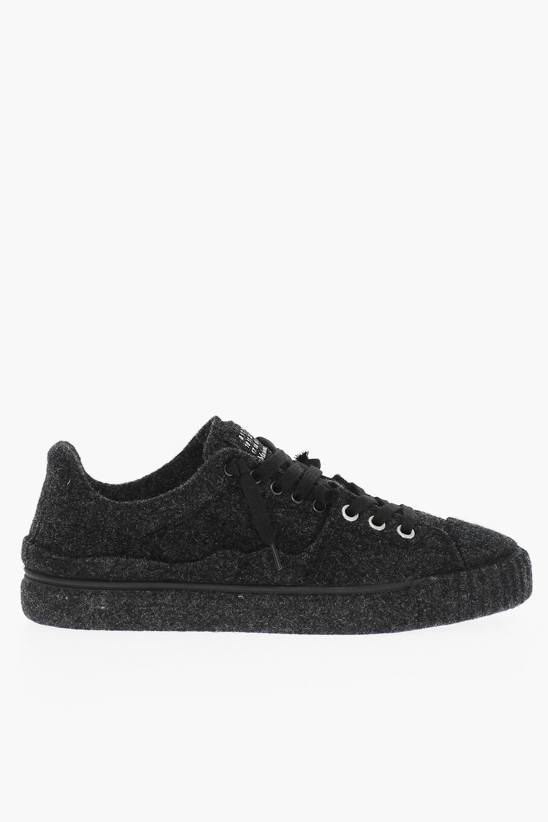 image of Maison Margiela Og1Mm0424 Mm22 Wool Low-Top Sneakers In Grey, Men's (Size 8)