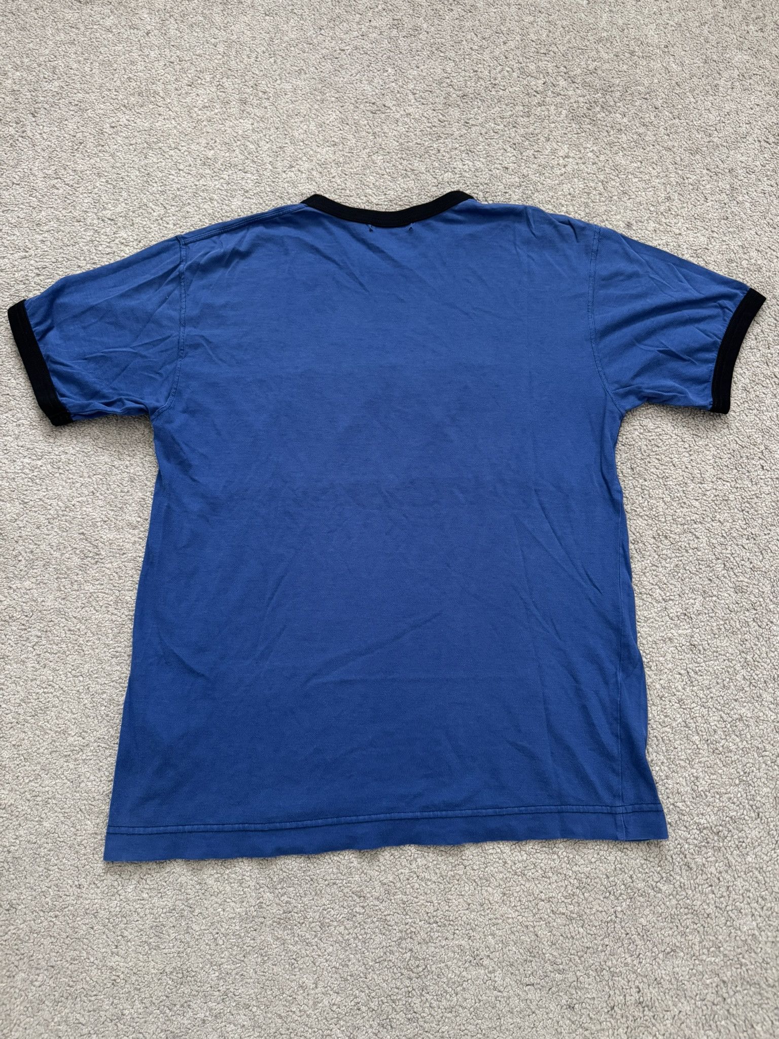 Comme des Garcons Homme Plus SS03 Comme Des Garcons Homme Plus Blue Argyle Ringer T Shirt Size US M / EU 48-50 / 2 - 5 Thumbnail