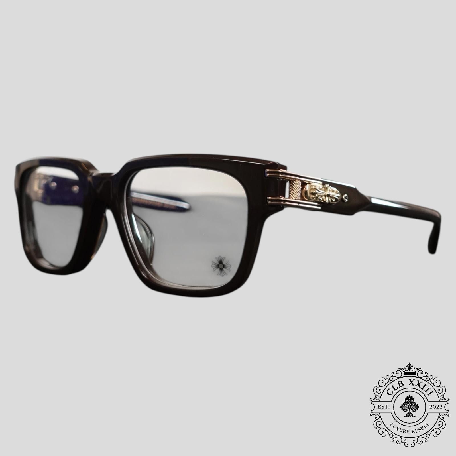 Chrome Hearts Chrome Hearts Bulge Glasses in Brown Size ONE SIZE - 1 Thumbnail