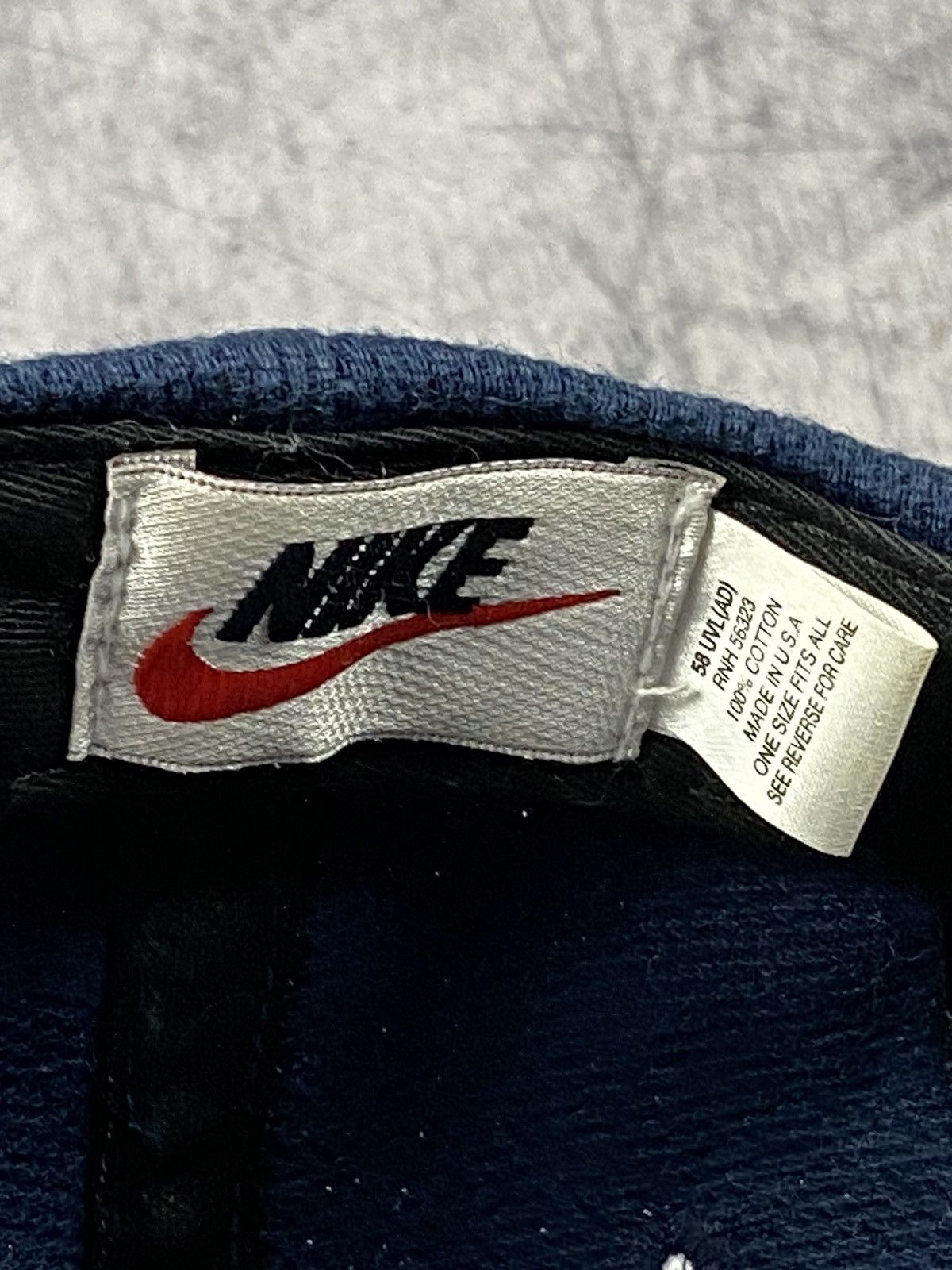 Nike × Vintage Vintage 90s Nike Golf Corduroy Centre Logo Made in USA Cap Size ONE SIZE - 11 Thumbnail