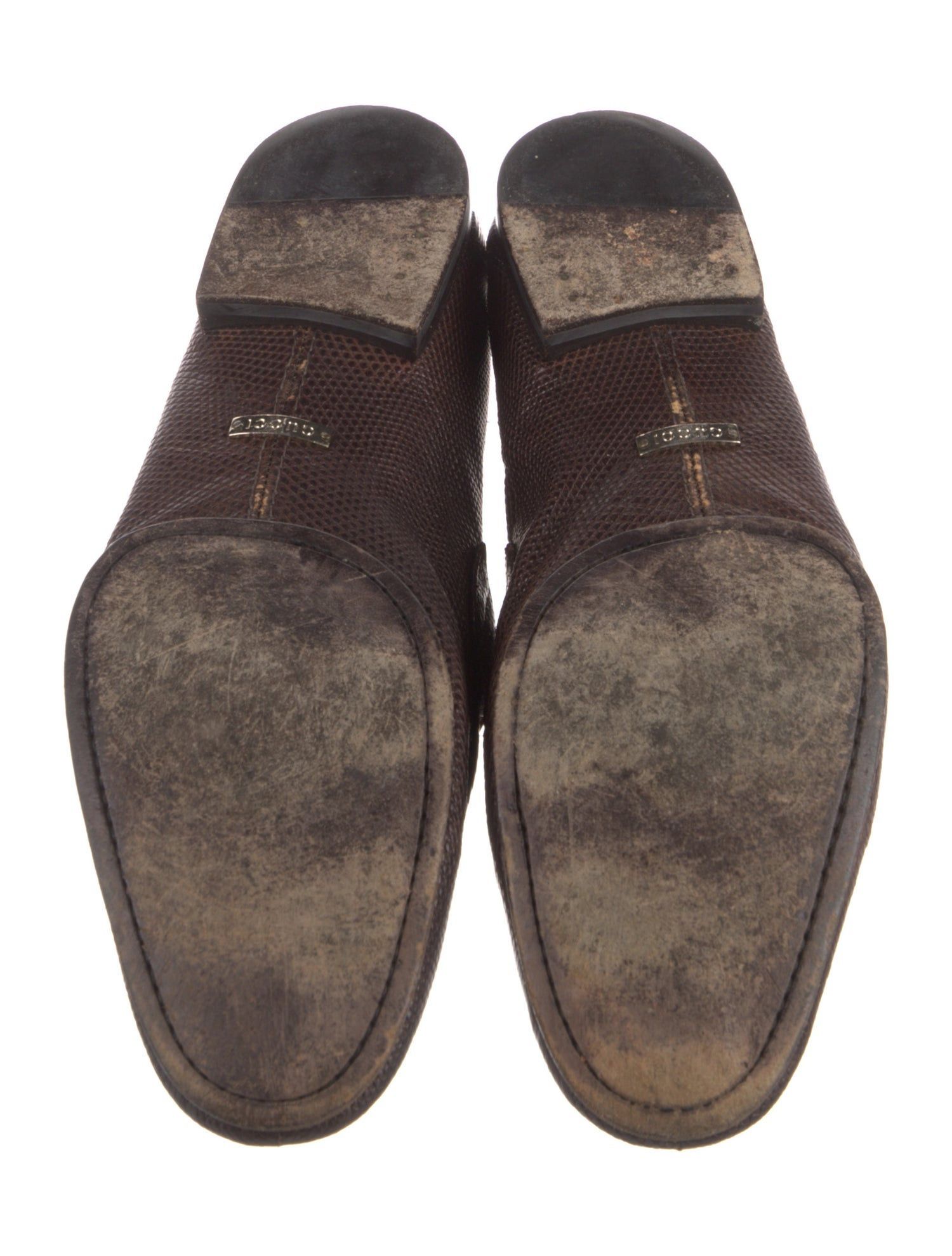 Gucci Gucci Horsebit Loafers Brown Lizard 11.5 Leather Slip On Size US 11.5 / EU 44-45 - 5 Thumbnail