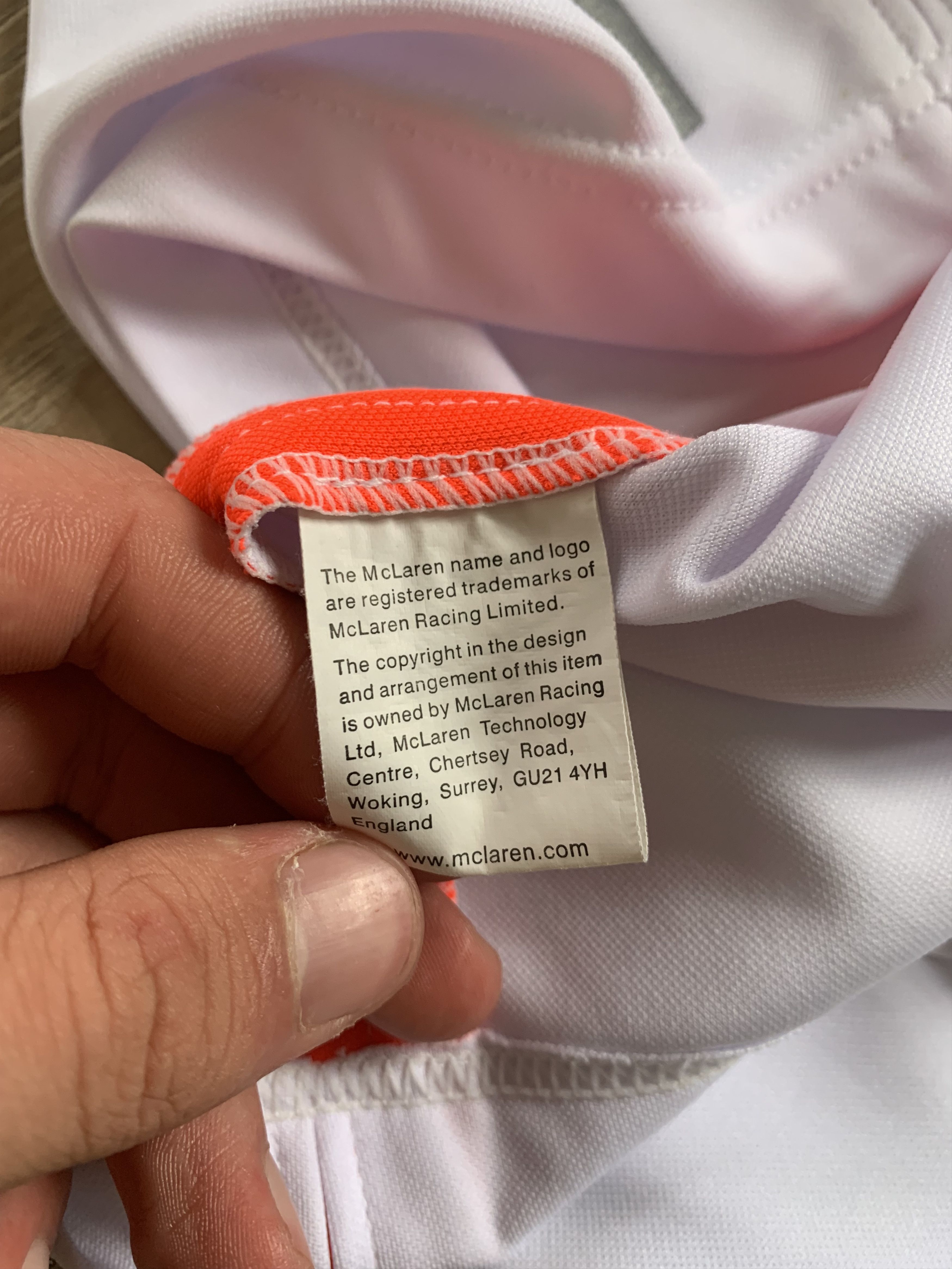 Other Vodafone McLaren Mercedes Benz Fernando Alonso T Shirt Size US XL / EU 56 / 4 - 7 Thumbnail