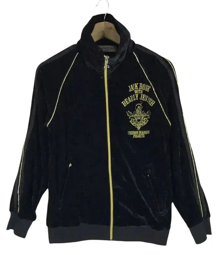 JACKROSE Jack Rose With Deadly Jester Velvet Sweaters Size US M / EU 48-50 / 2 - 1 Thumbnail