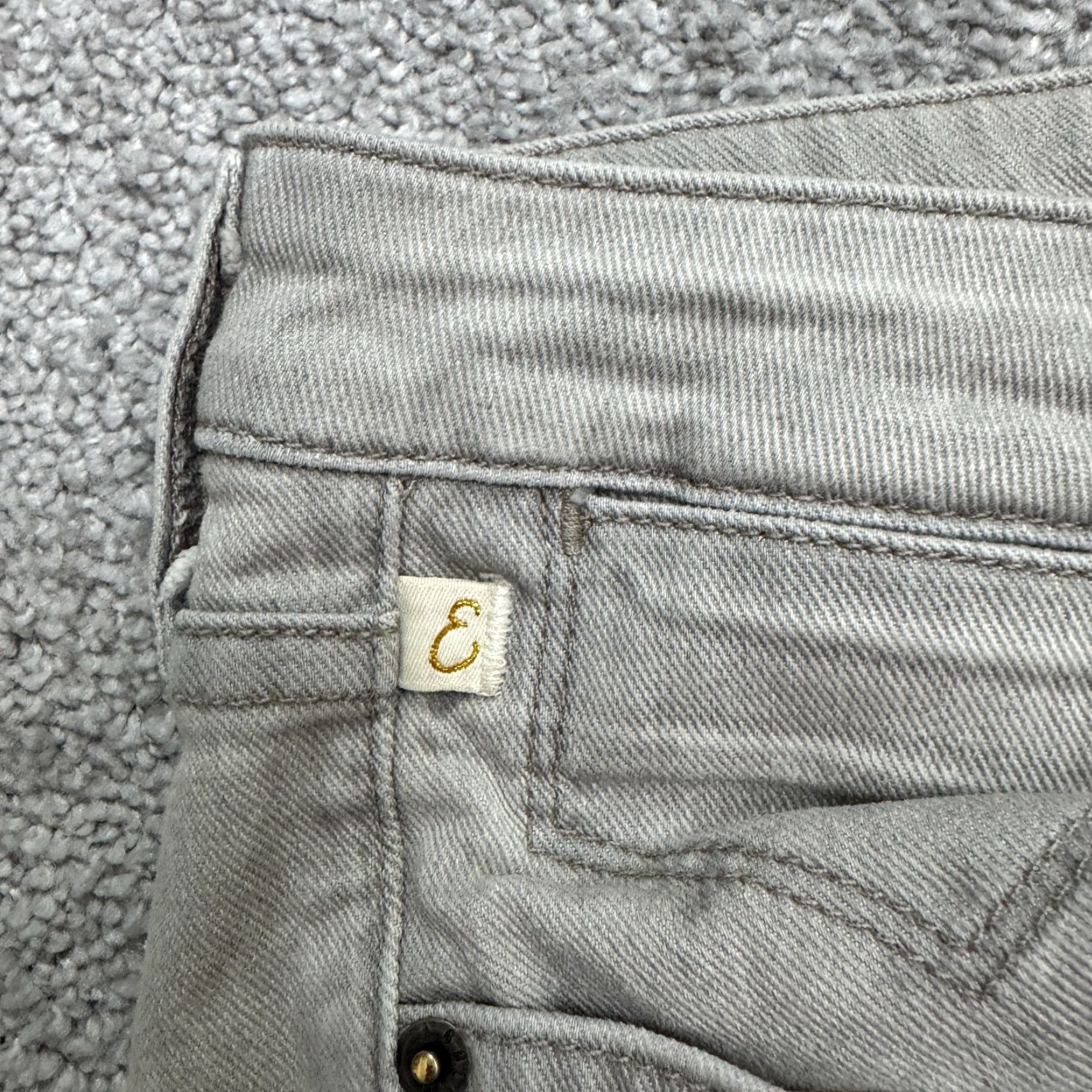 Agolde AGOLDE Chloe Mid Rise Skinny Denim Jeans Gray Womens 27 Cotton Stretch City Grunge USA Jeans Slim 5-Pocket Womens Size 27" / US 4 / IT 40 - 6 Thumbnail