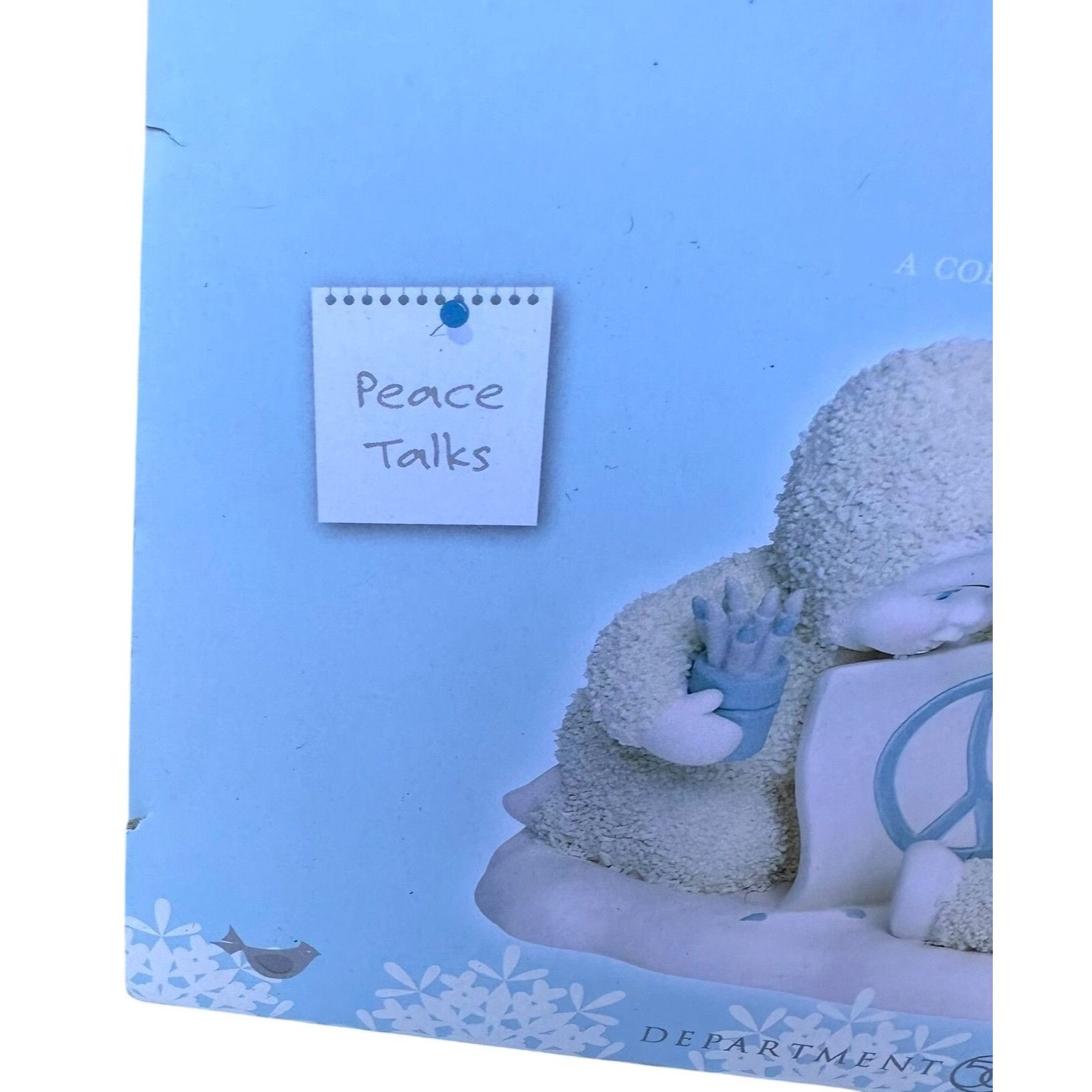 Other Department 56 Peace Talks Snowbaby Figurine 2018 Enesco Chri Size ONE SIZE - 10 Thumbnail
