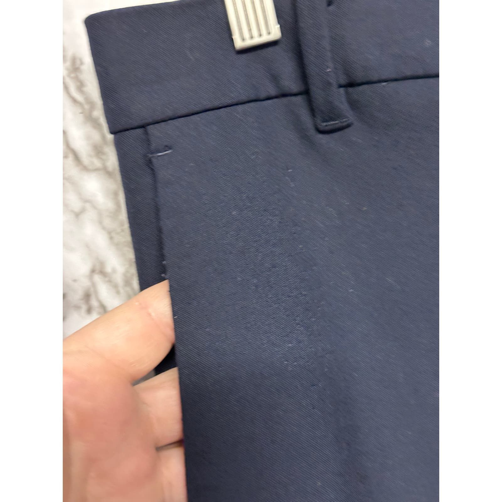 Ann Taylor Ann Taylor Worn Once Navy dress pants straight women 6-34x31 Size 28" / US 6 / IT 42 - 4 Thumbnail