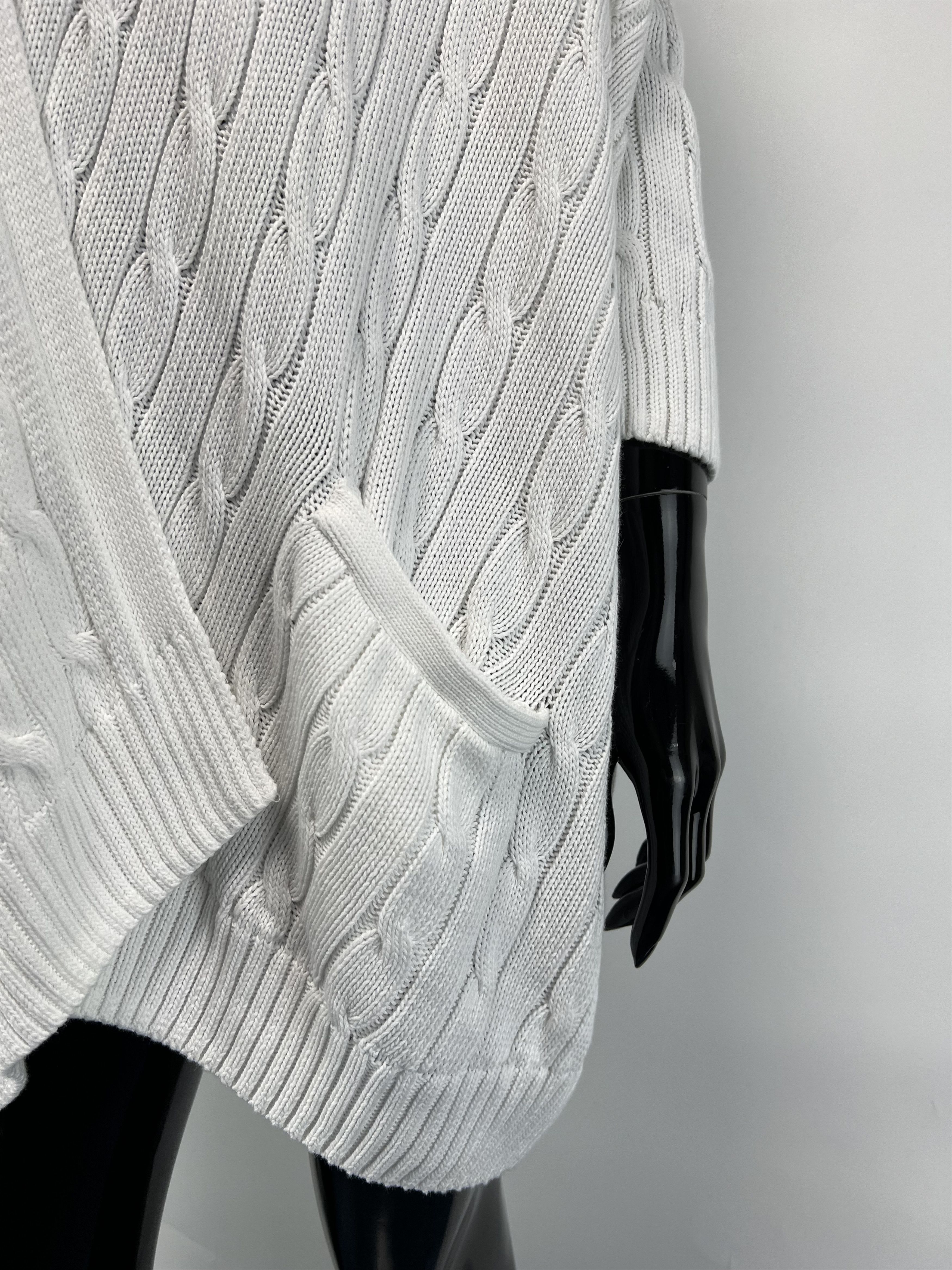 Polo Ralph Lauren Polo Ralph Lauren Cotton Cable Knit Open Cardigan Size M / US 6-8 / IT 42-44 - 6 Thumbnail