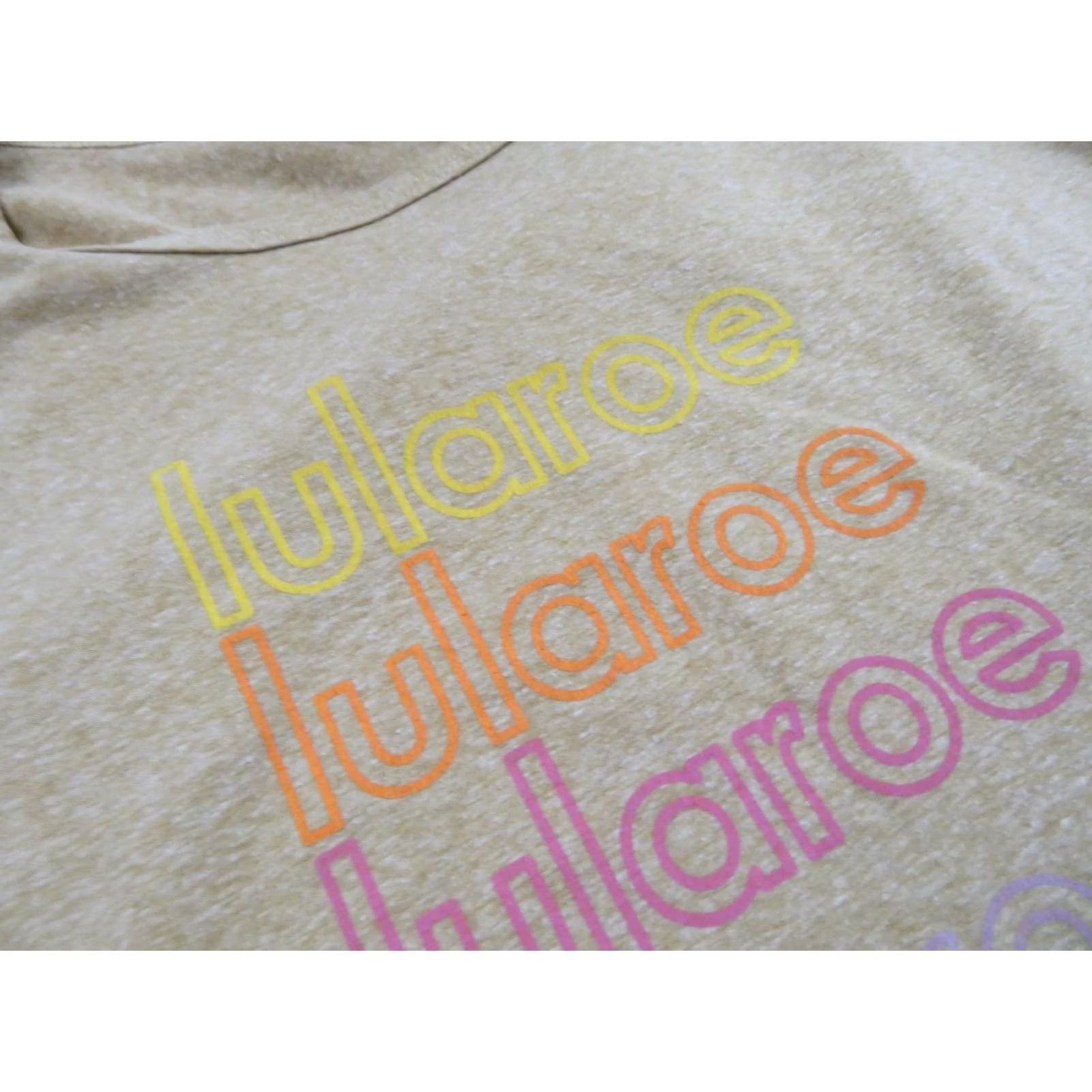 Vintage LuLaRoe Women's Shirt Tunic Tee Nightie XS Yellow Unicorn Spell Out Size XS / US 0-2 / IT 36-38 - 4 Thumbnail