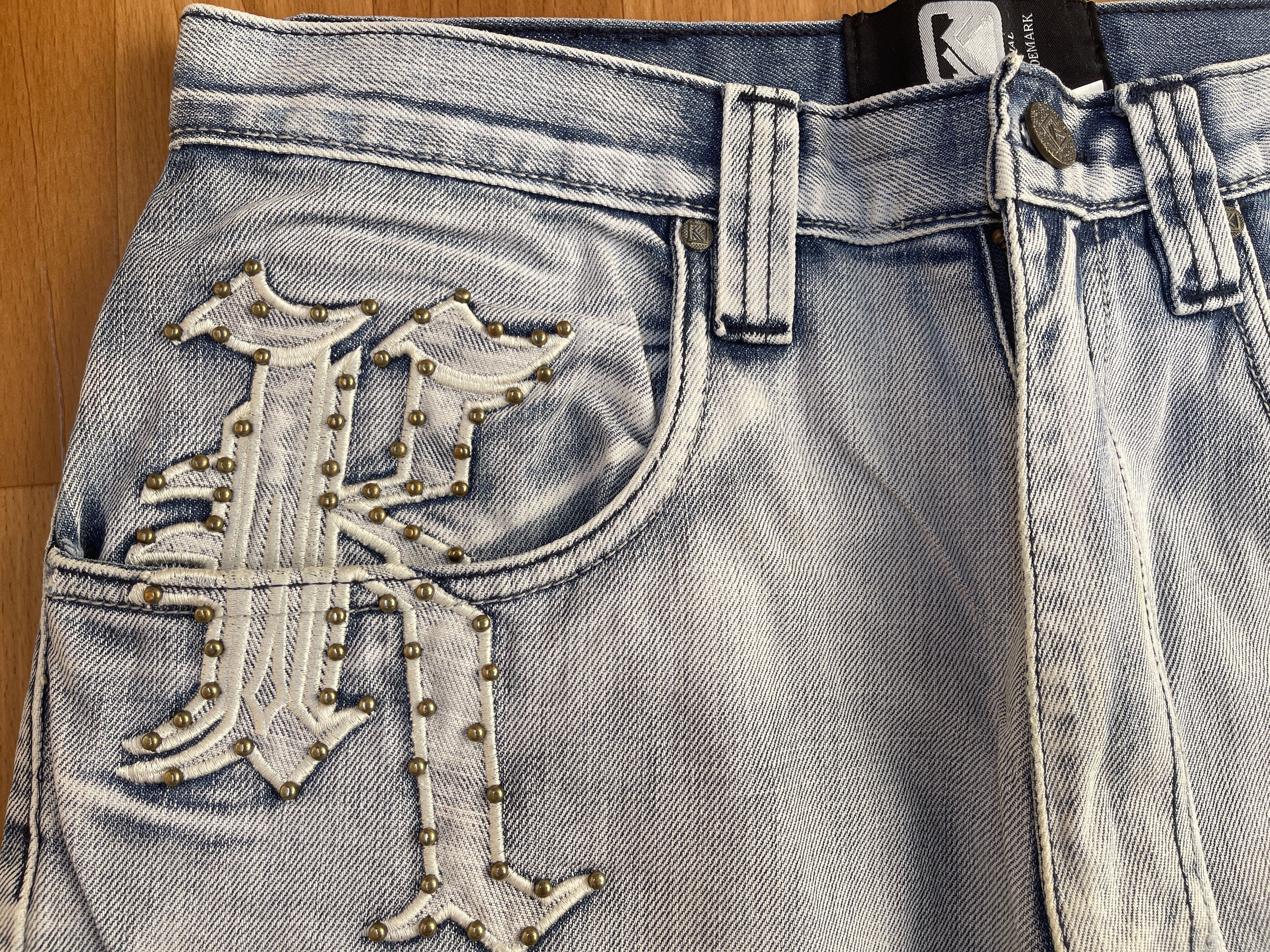Karl Kani KARL KANI jeans, baggy, vintage Kani jeans, 90s hip hop W 32 Size US 32 / EU 48 - 11 Thumbnail