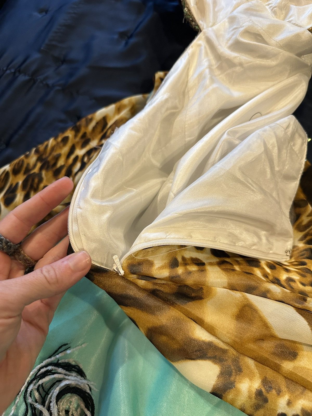 Other Leopard Gown Size S / US 4 / IT 40 - 8 Thumbnail
