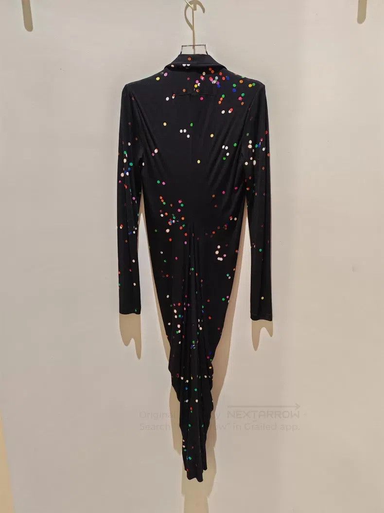 Givenchy Givenchy Colorful Polka Dot High-Density Knit Long-Sleeve Size M / US 6-8 / IT 42-44 - 3 Thumbnail