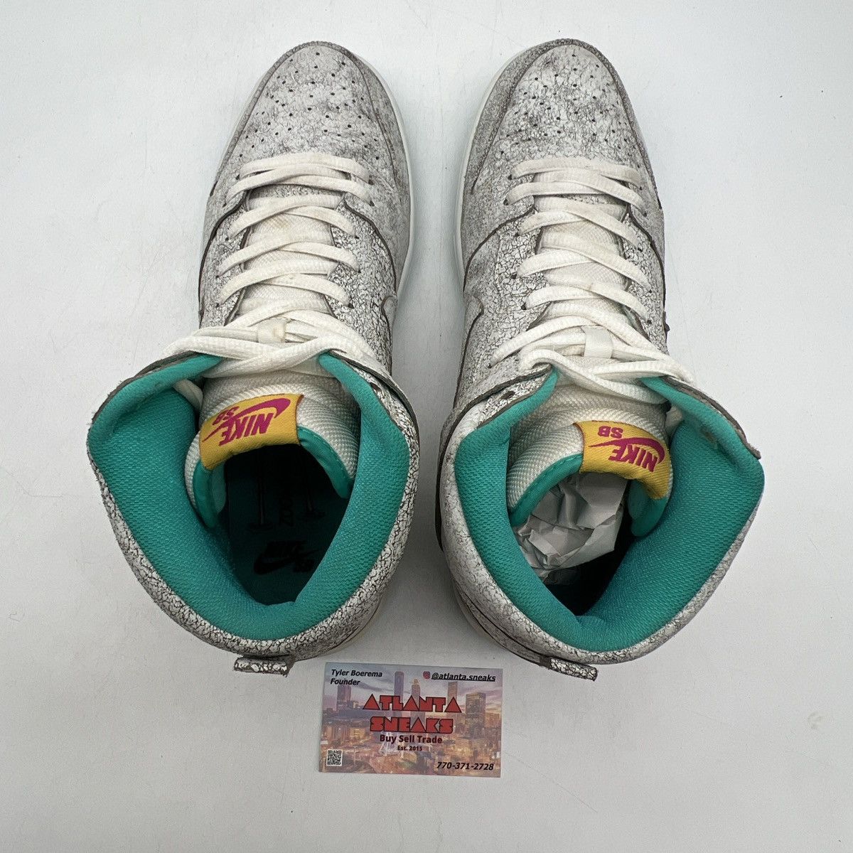 Nike Nike dunk high flamingo Size US 12 / EU 45 - 6 Thumbnail
