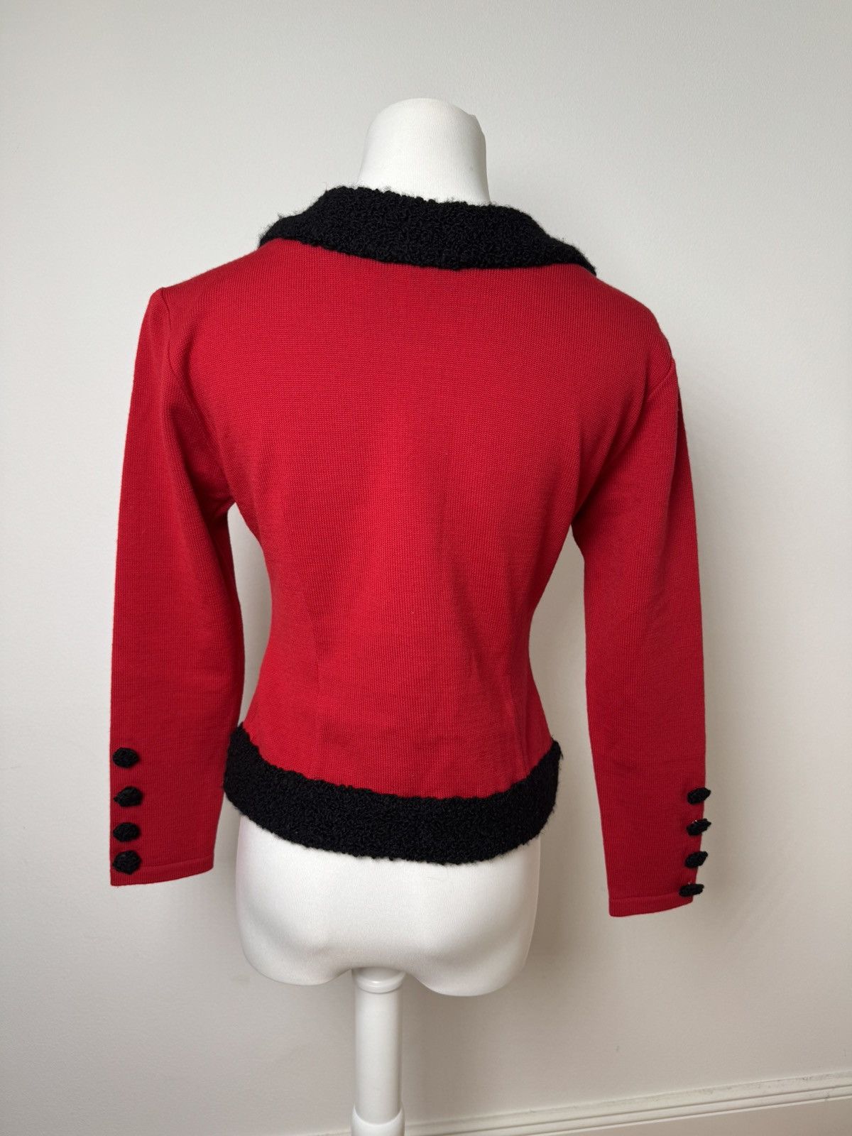 Courreges Vintage Courreges Sweather Red Size M / US 6-8 / IT 42-44 - 4 Thumbnail