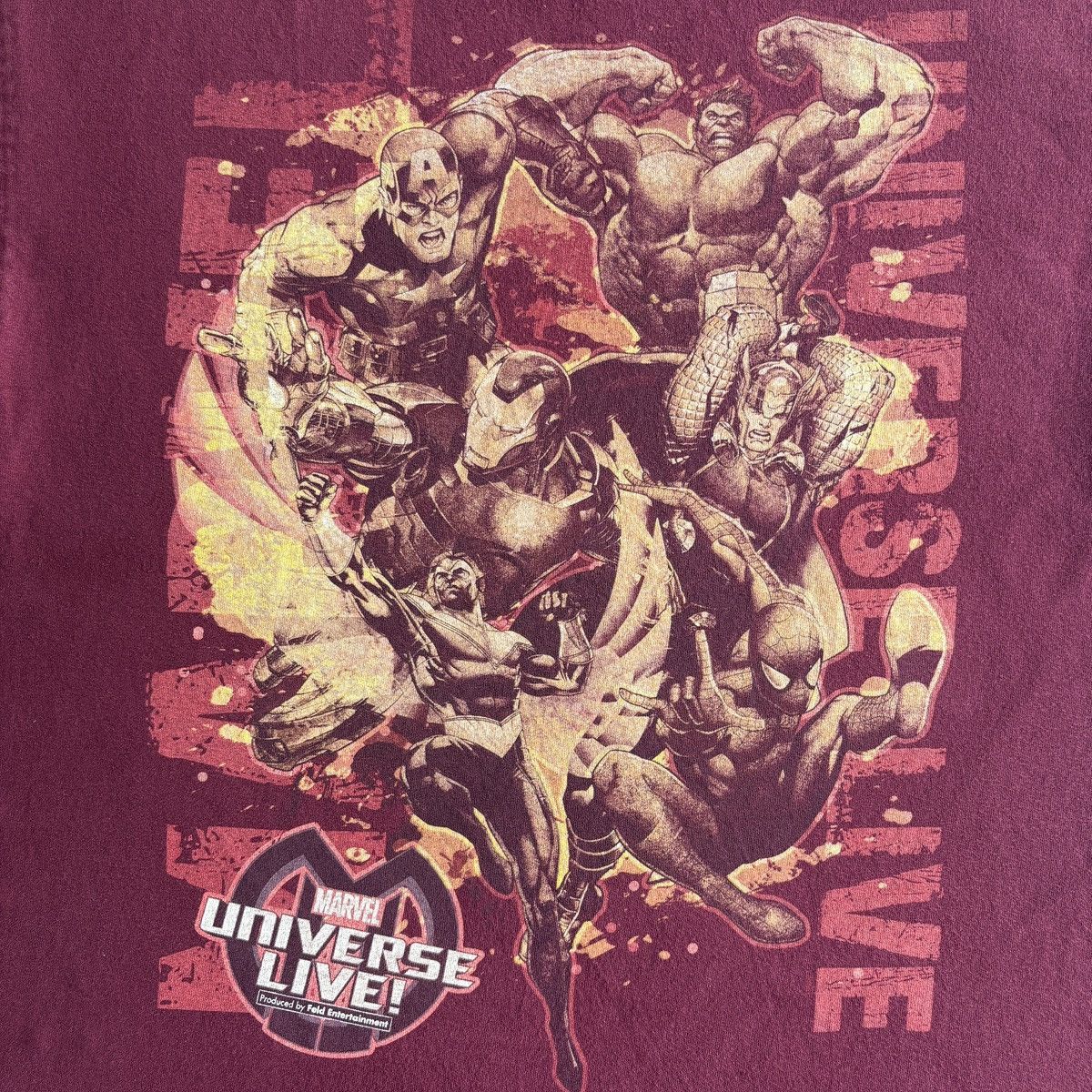 Marvel Comics Marvel Game Tee - Universe Live! Size US XL / EU 56 / 4 - 3 Thumbnail