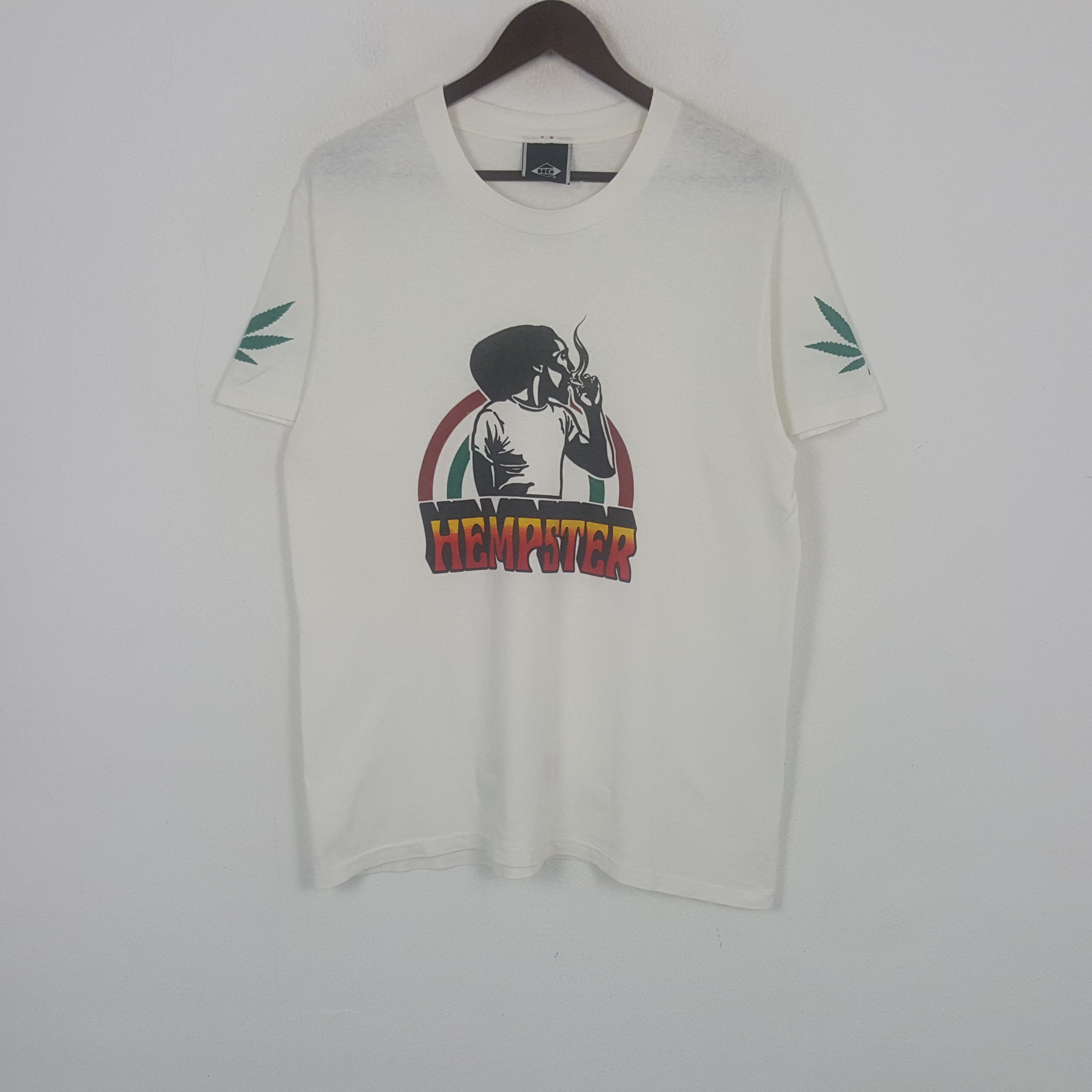 Hysteric Glamour Vintage Hysteric Glamour Hempster Tshirt Size US L / EU 52-54 / 3 - 1 Thumbnail