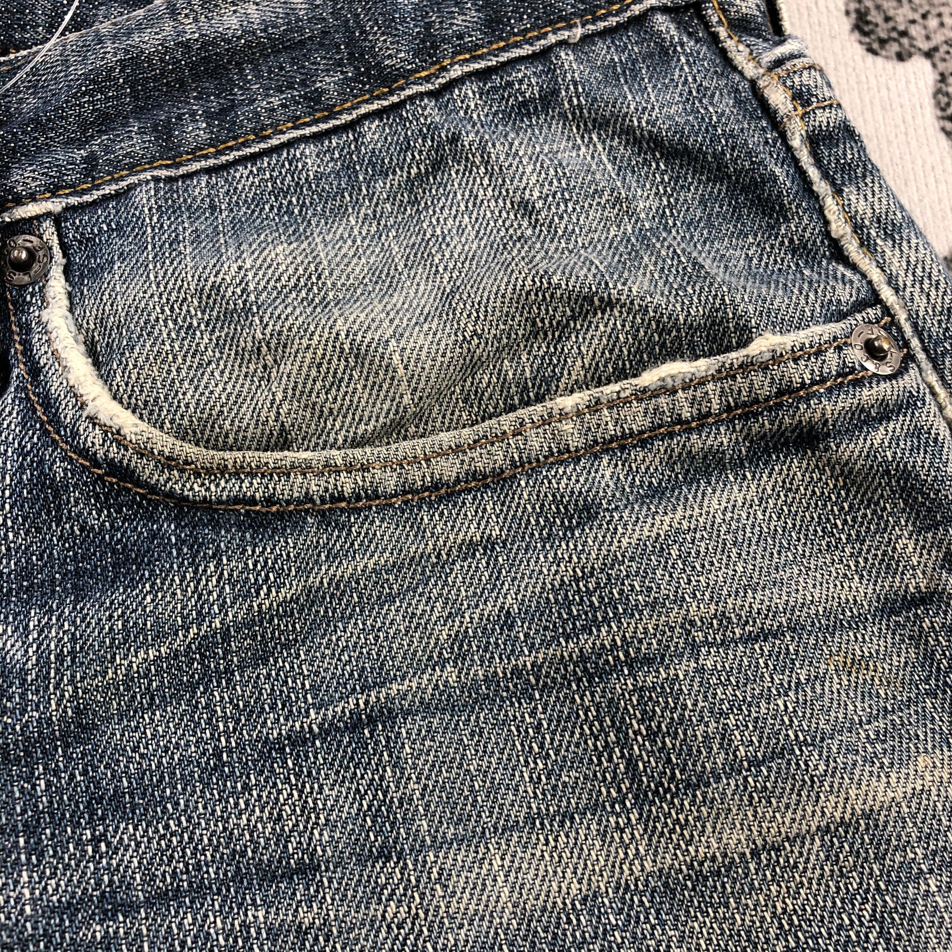 Levi's Vintage Levi's 539 Jeans Rusty Faded Blue Denim KJ1028 Size US 33 - 14 Thumbnail