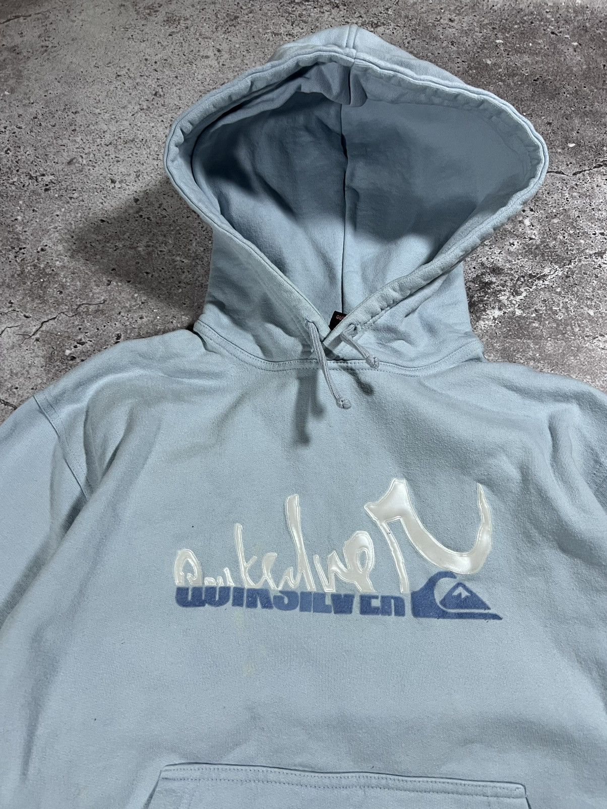 Quicksilver ❌ Vintage Quicksilver Hoodie Blue Surfwear Small Size US S / EU 44-46 / 1 - 4 Thumbnail