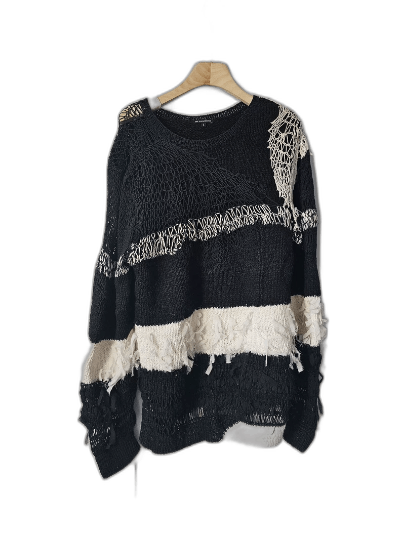 Ann Demeulemeester Ann Demeulemeester Knitted Sweater Jacket | Grailed