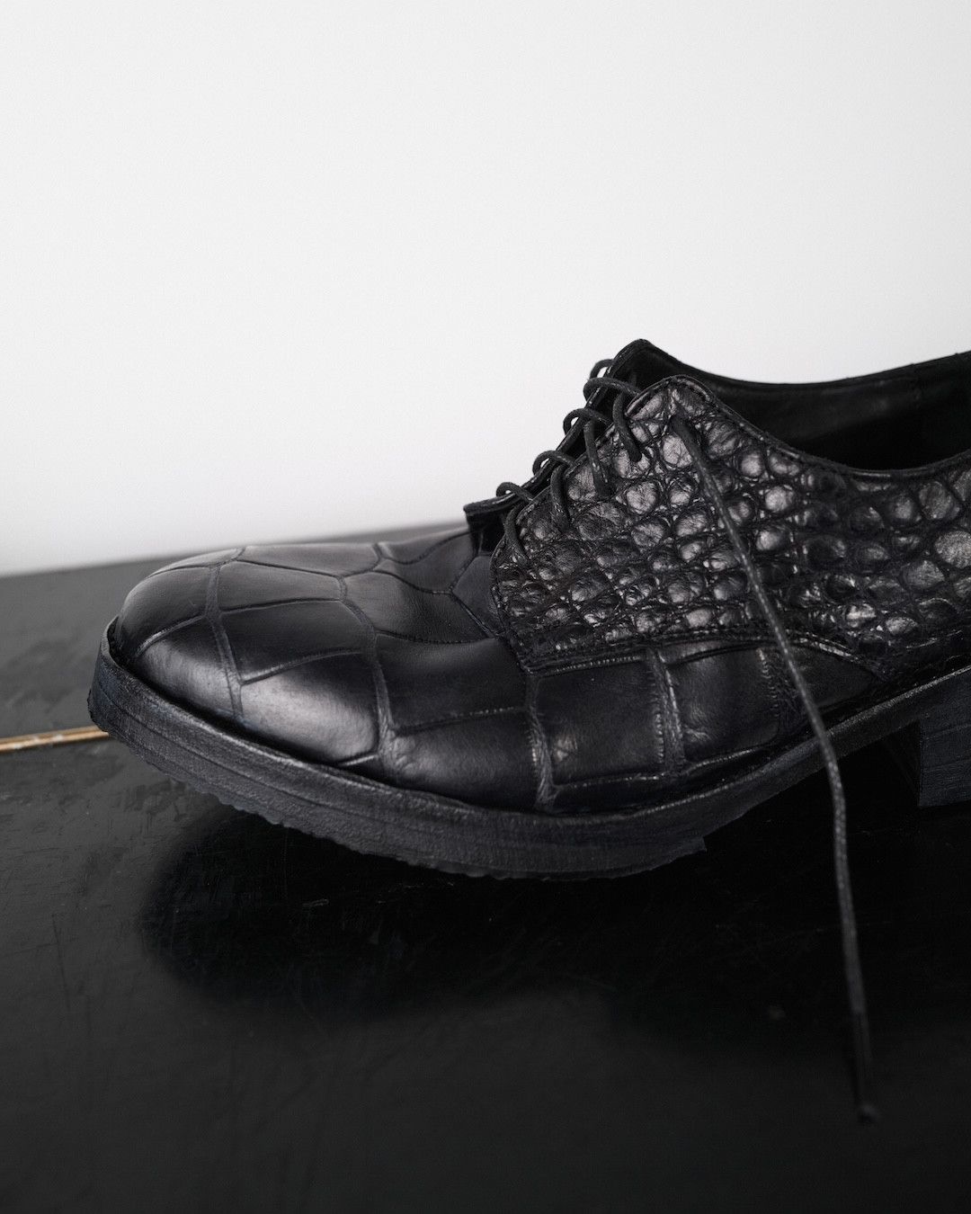 Other CROCODILE DERBY SHOES D-RH2S-CRM Size US 9 / EU 42 - 2 Thumbnail