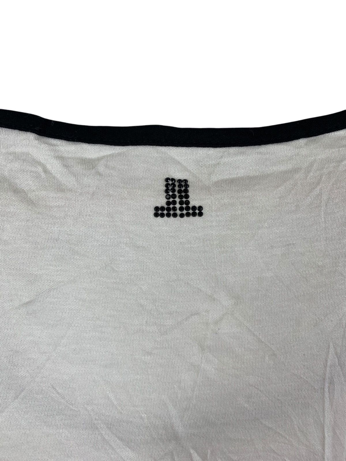 Lanvin Vintage LANVIN PARIS COLLECTION Le Temps Tee Shirt Top Size XS / US 0-2 / IT 36-38 - 5 Thumbnail