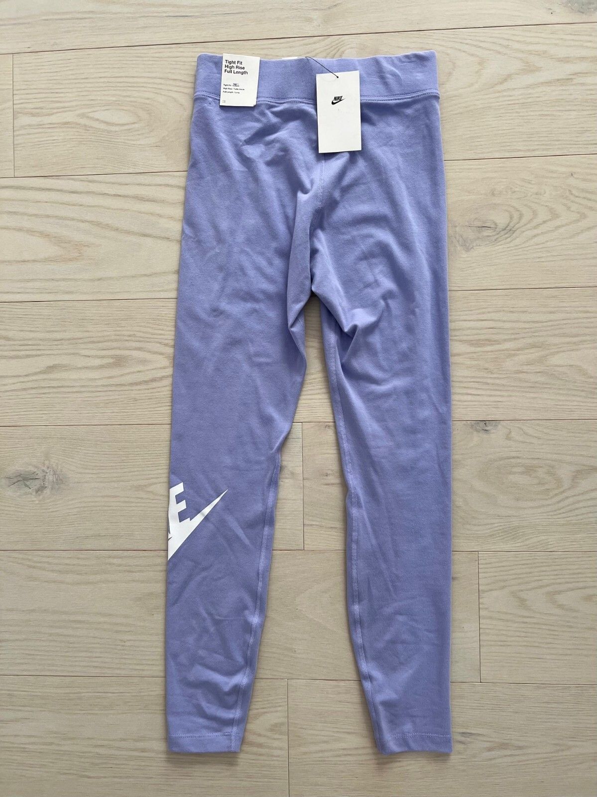 Nike Nike CZ8528-569 High Rise Logo Leggings Thistle ( S ) Size 24" / US 00 / IT 34 - 4 Thumbnail