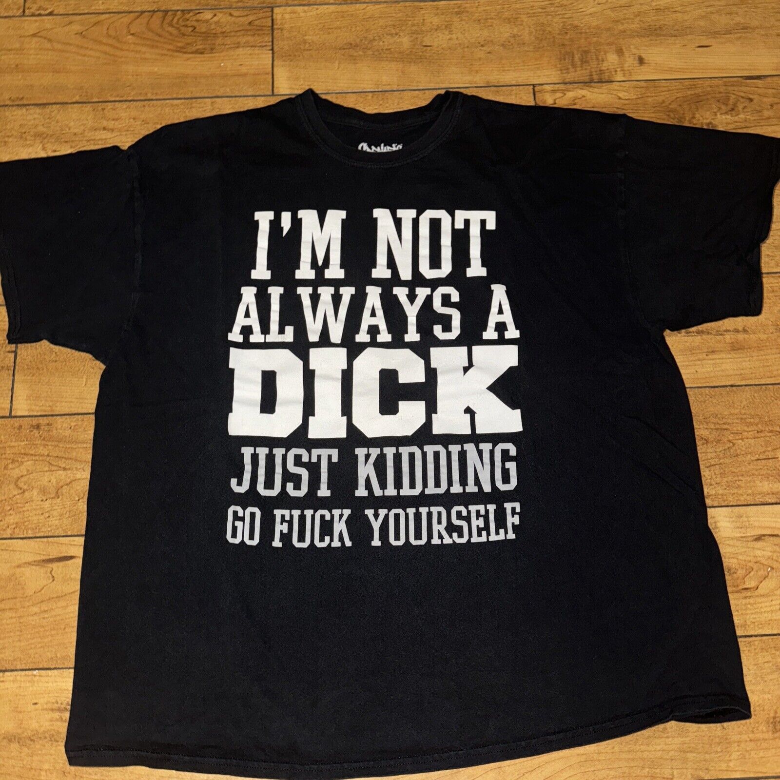 Other Spencer’s Humor T-Shirt Black 2XL 24x27 Y2K Go F Yourself Size US XXL / EU 58 / 5 - 1 Thumbnail