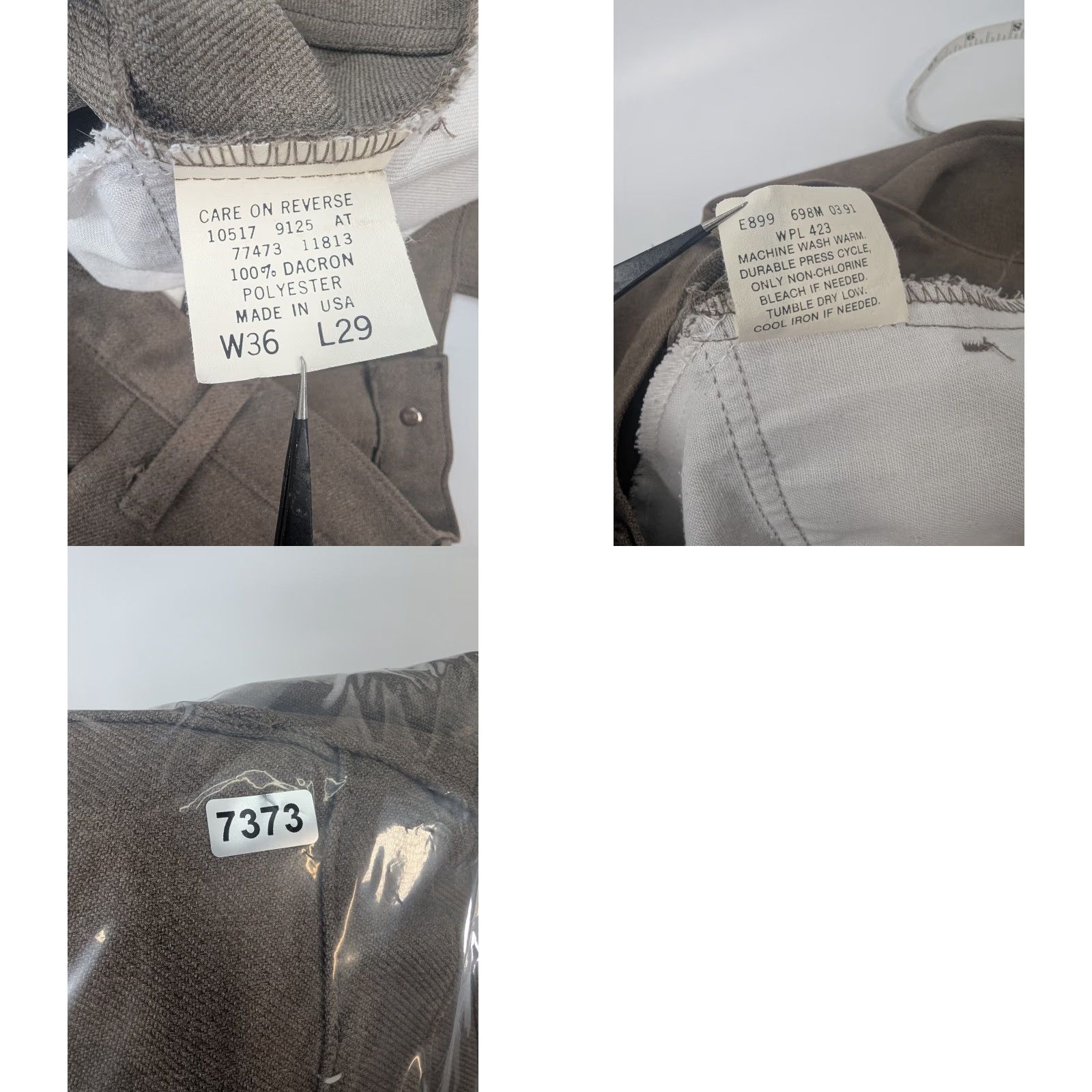 Levi's VINTAGE Levi's 517 Brown Saddleman Bootcut Jeans 36x29 Mens Regular 5-Pocket USA Brown 80s 1960s 70s 80s Model Levi's 517 Size US 36 / EU 52 - 10 Thumbnail