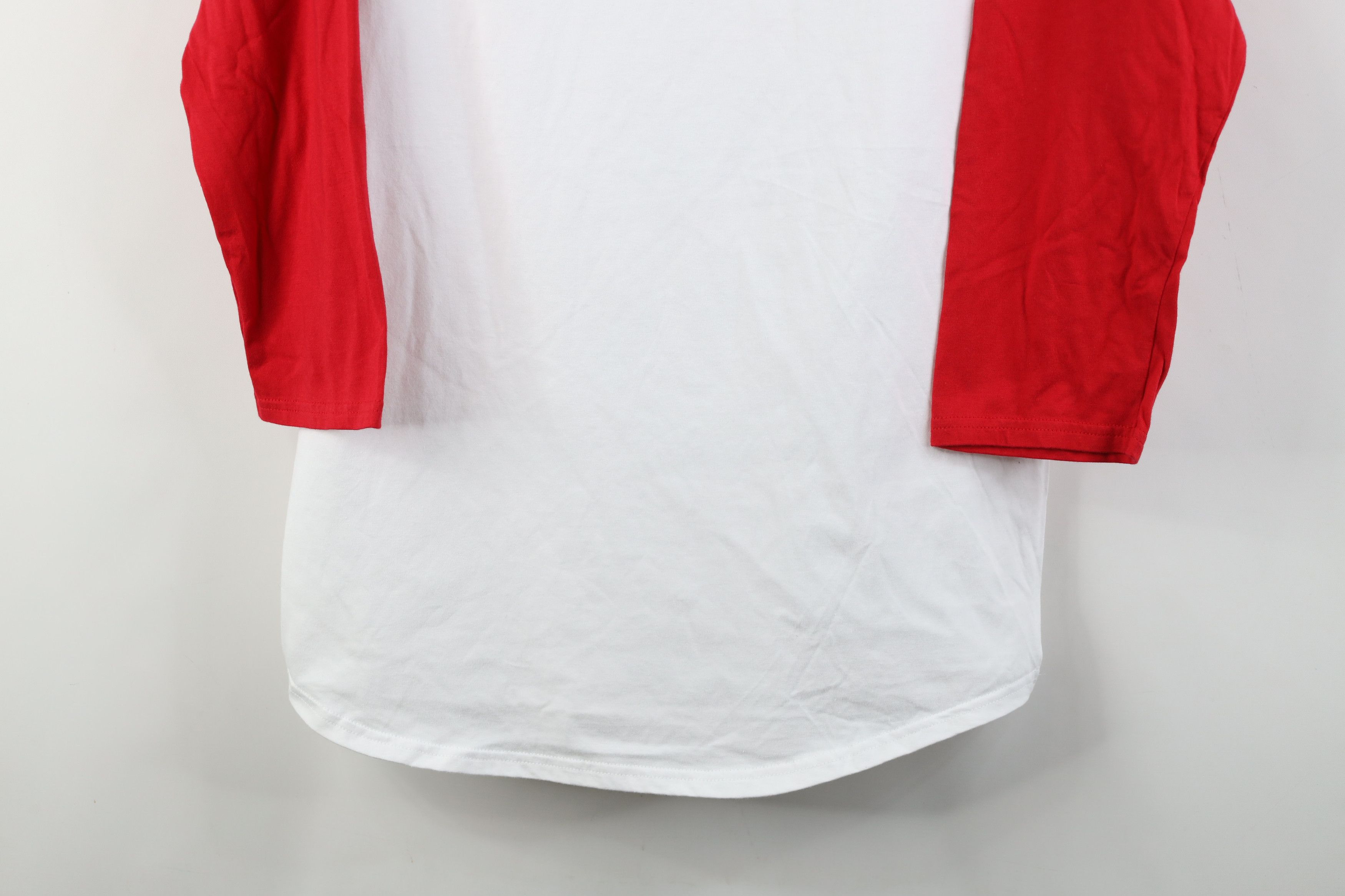 Vintage Vintage 90s Streetwear 3/4 Sleeve Raglan Baseball T-Shirt Size US M / EU 48-50 / 2 - 3 Thumbnail