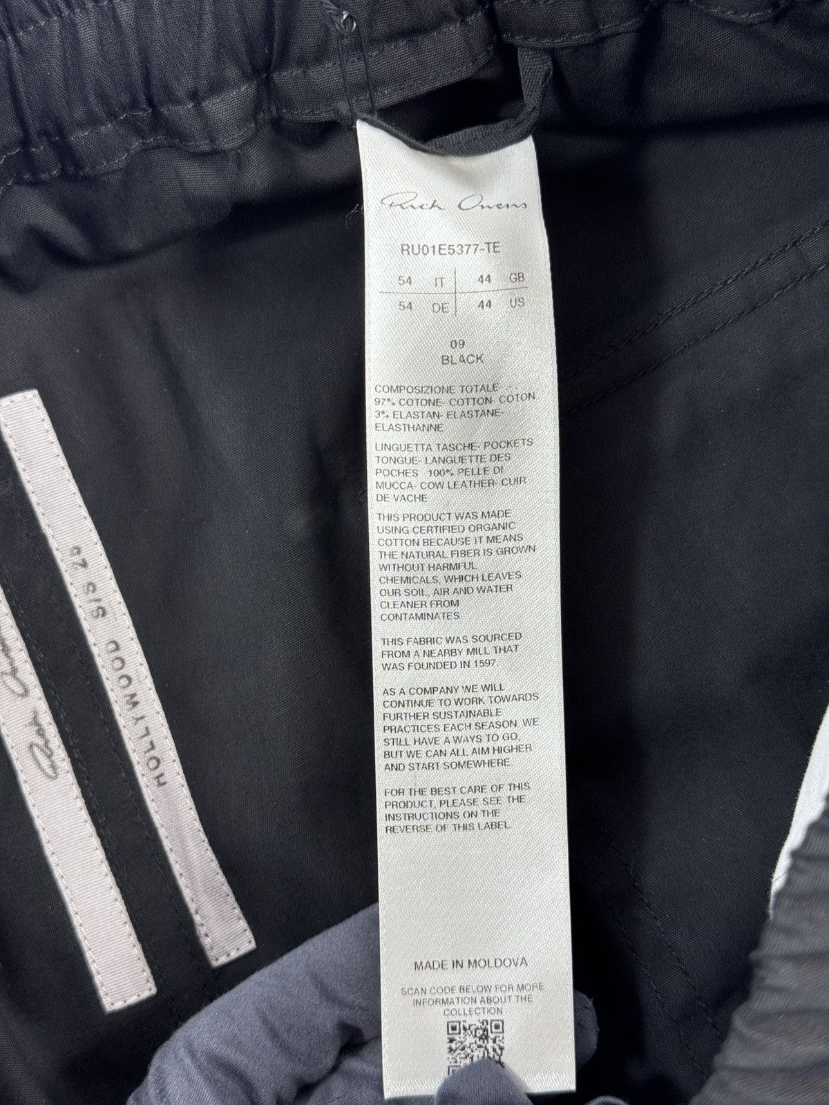 Rick Owens ZIP DETAILED CARGO PANTS Size US 36 / EU 52 - 5 Thumbnail