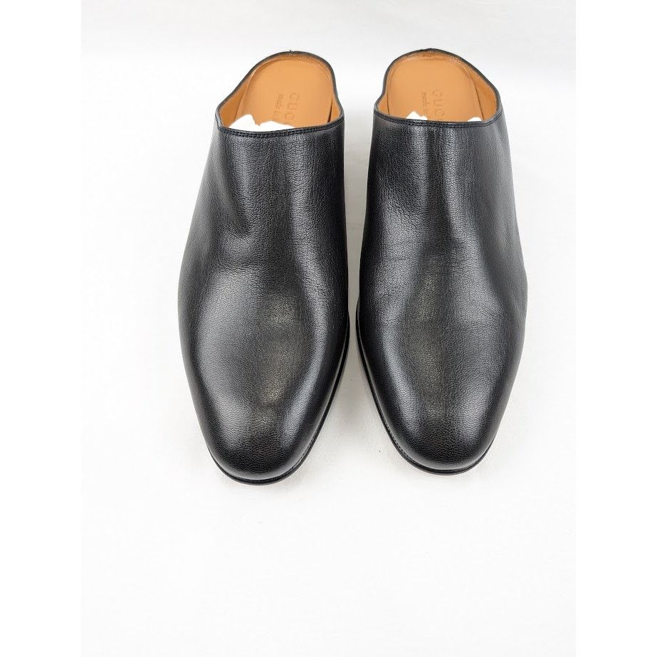 Gucci o1rshd1 Leather Sandals in Black Size US 12.5 / EU 45-46 - 15 Thumbnail