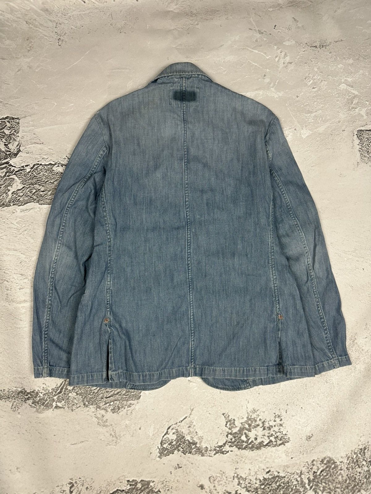 Marlboro Classics Vintage Marlboro Classic Blazer Denim Jacket Size US XL / EU 56 / 4 - 2 Thumbnail