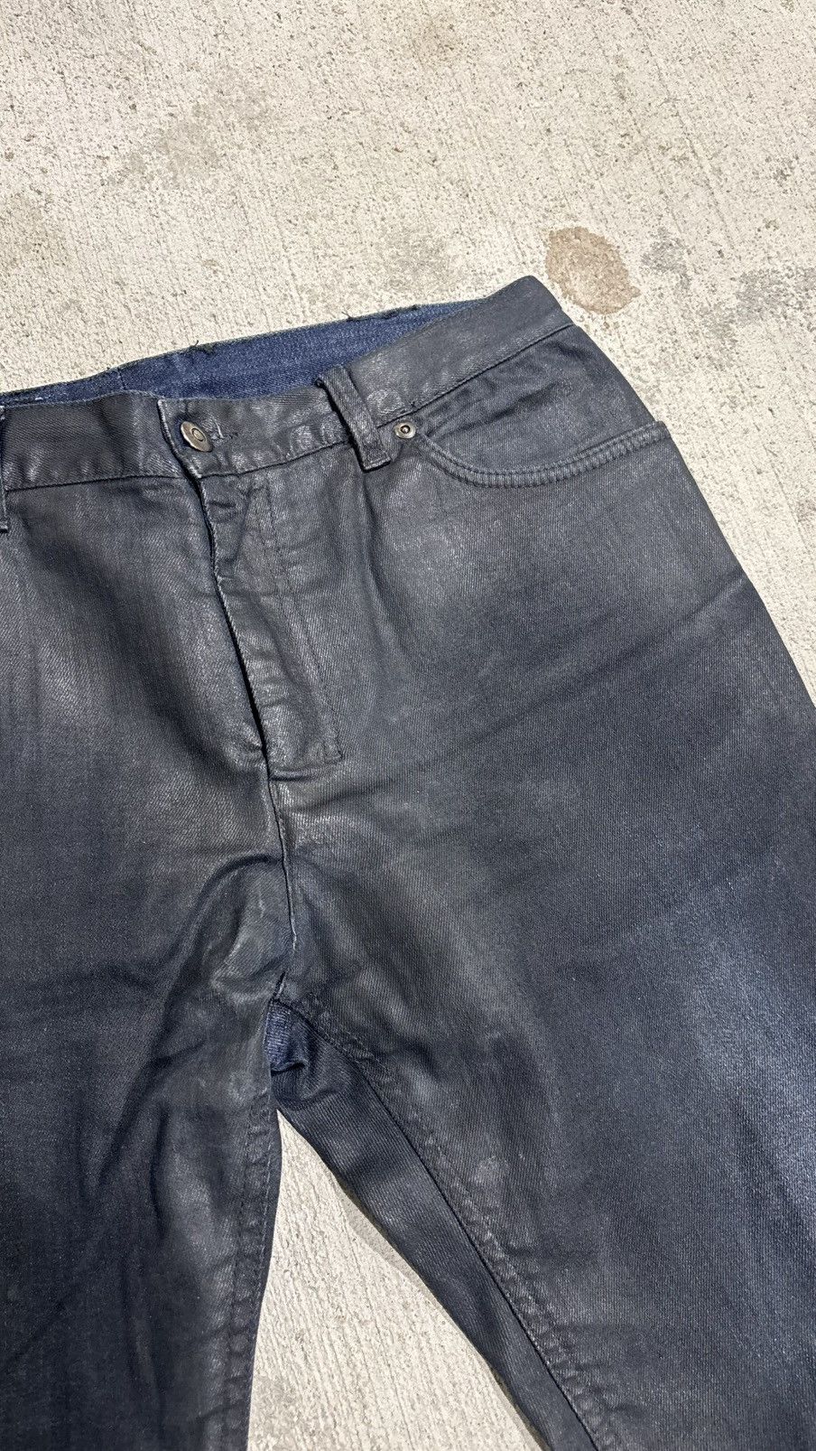 Yves Saint Laurent Vintage Yves Saint Laurent Coated Denim Size US 32 / EU 48 - 7 Thumbnail