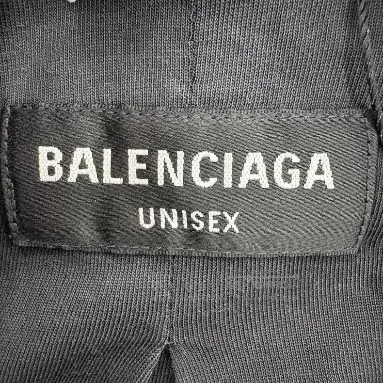 Balenciaga Balenciaga Water Washed Black Cotton Long Coat Size US XS / EU 42 / 0 - 3 Thumbnail
