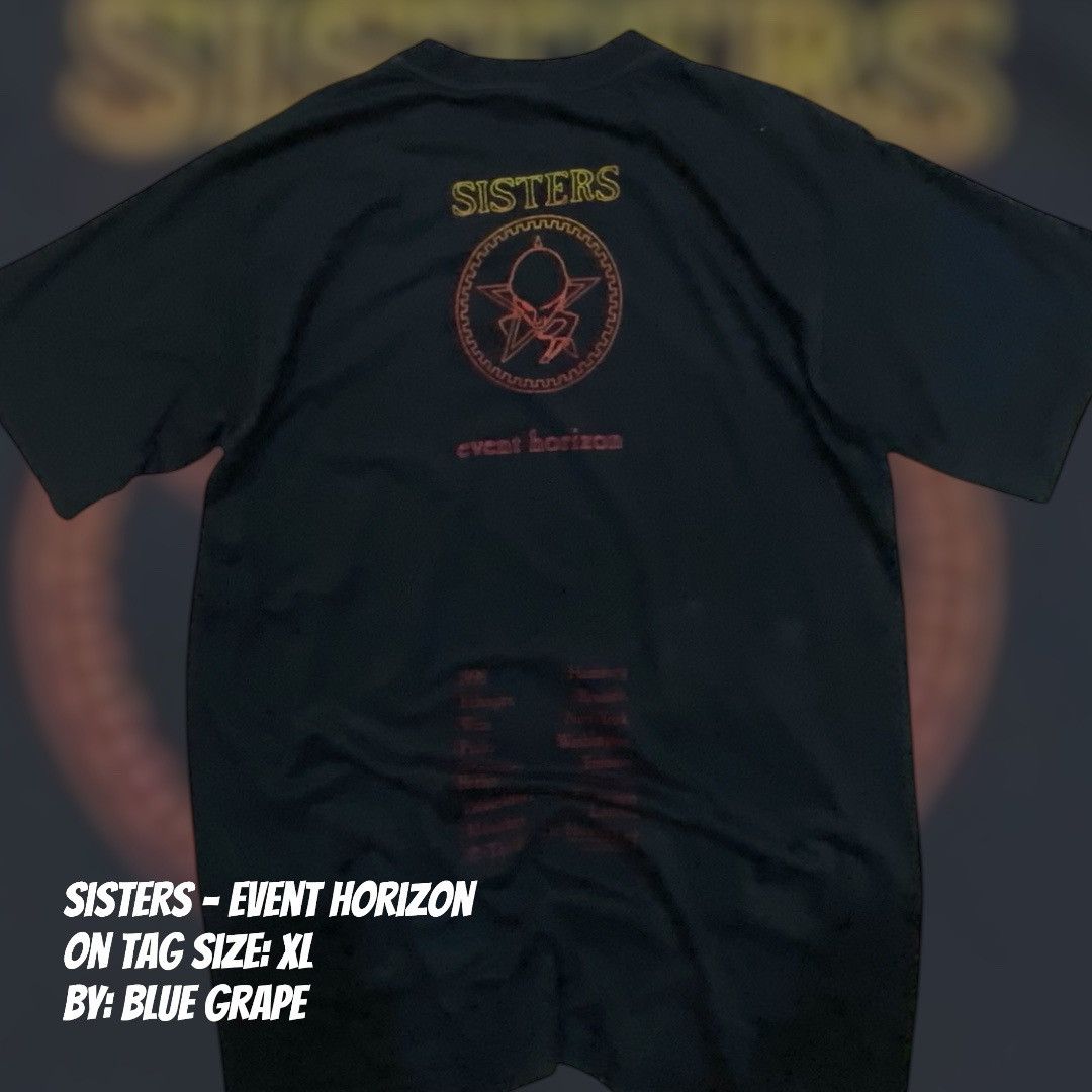 Band Tees Sisters - Event Horizon Band Tee by Blue Grape Size US XL / EU 56 / 4 - 2 Thumbnail