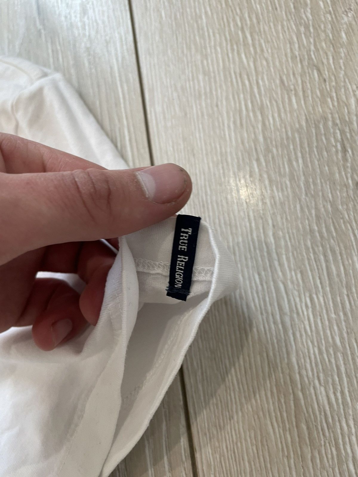 True Religion True Religion T-Shirt Big Logo white Size US M / EU 48-50 / 2 - 6 Thumbnail