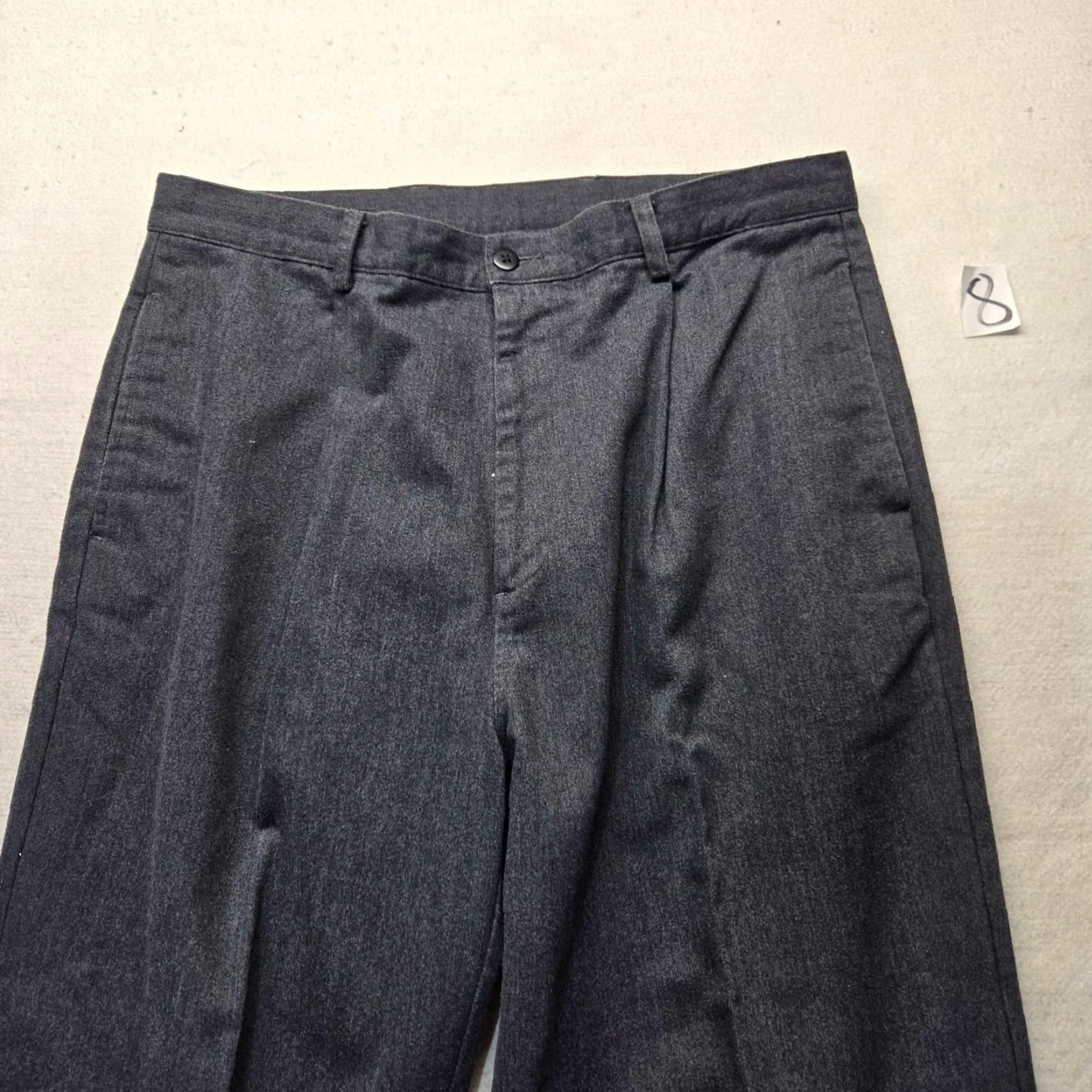 Nautica Nautica Hampton Pant Dress Wool Blend Dress Pants Flint Heather Men's 36 X 34 Size US 36 / EU 52 - 2 Thumbnail