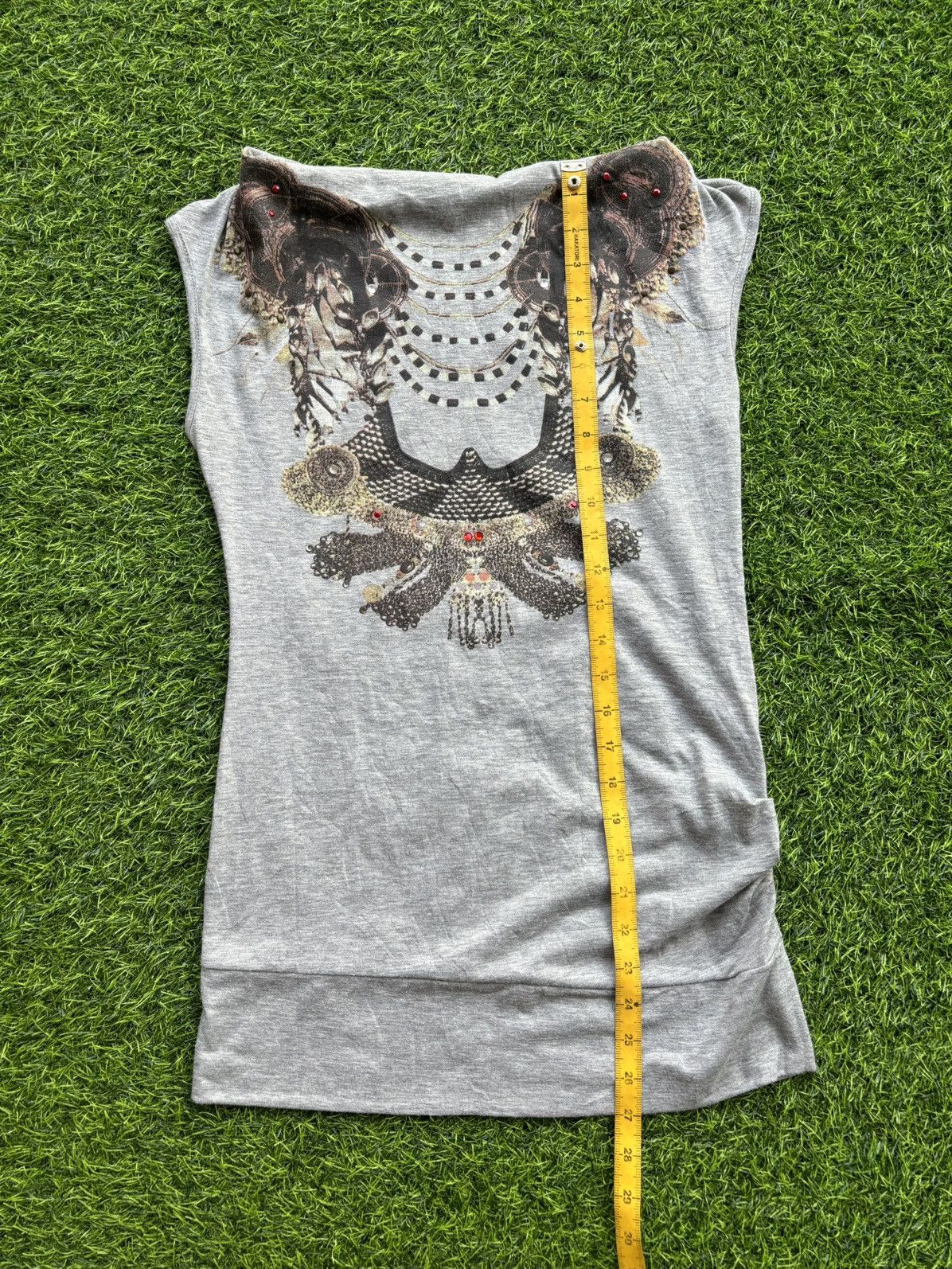Hysteric Glamour Y2k Opium Women's Punk Style Tank tops Size M / US 6-8 / IT 42-44 - 12 Thumbnail