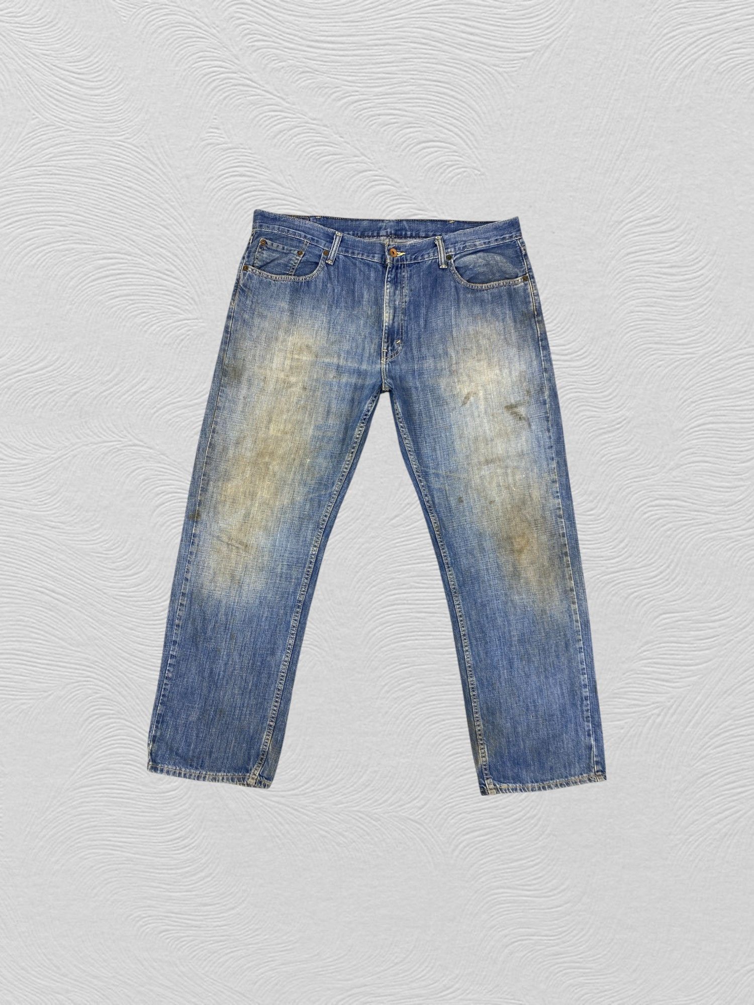 Levi's Distressed Blue Vintage Levi's 559 41x31.5 Denim -JN1444 Size US 41 - 1 Thumbnail