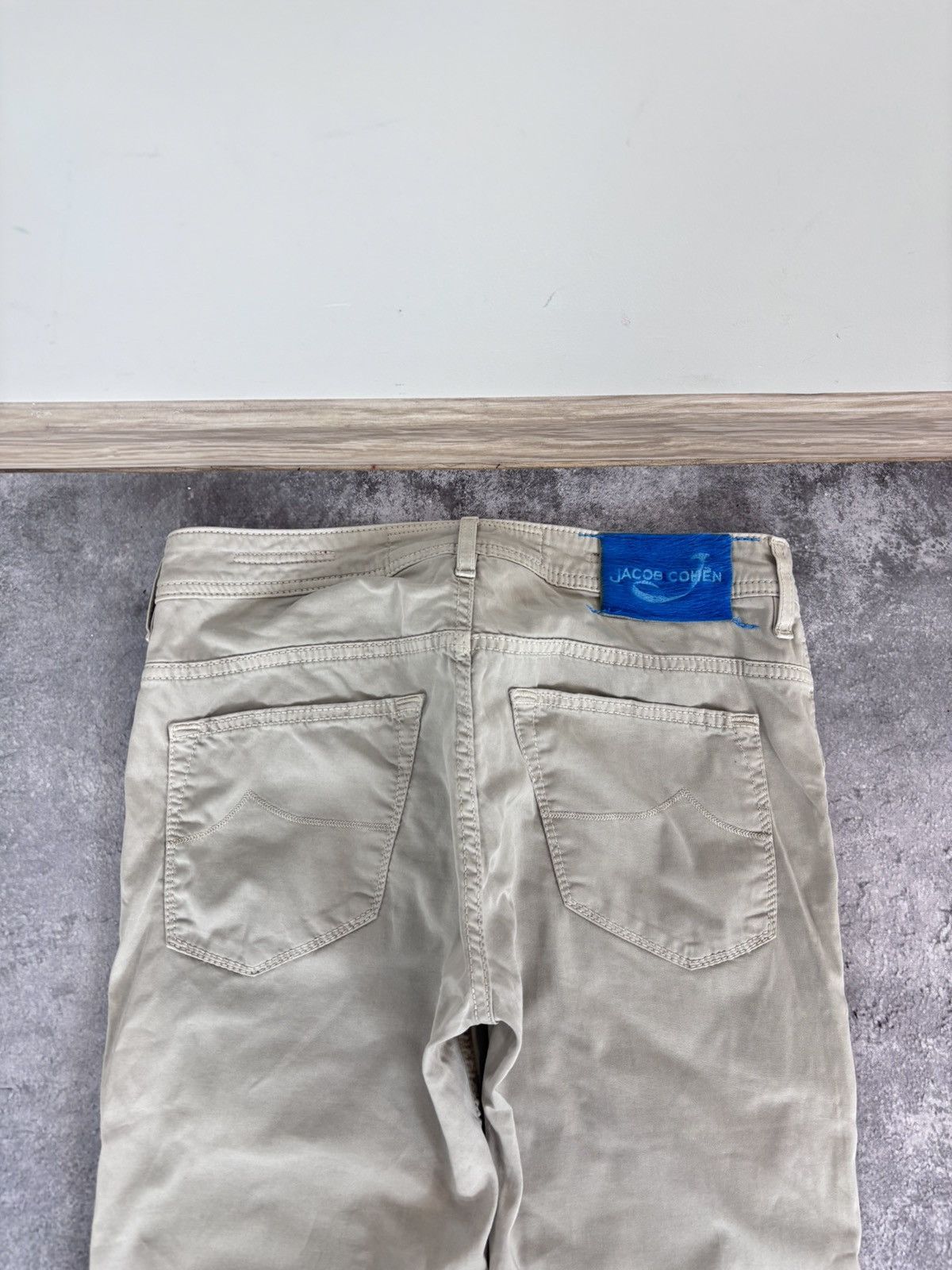 Jacob Cohen Jacob Cohen J613 Comf Vintage Men’s Beige Jeans Pants Size US 30 / EU 46 - 22 Thumbnail
