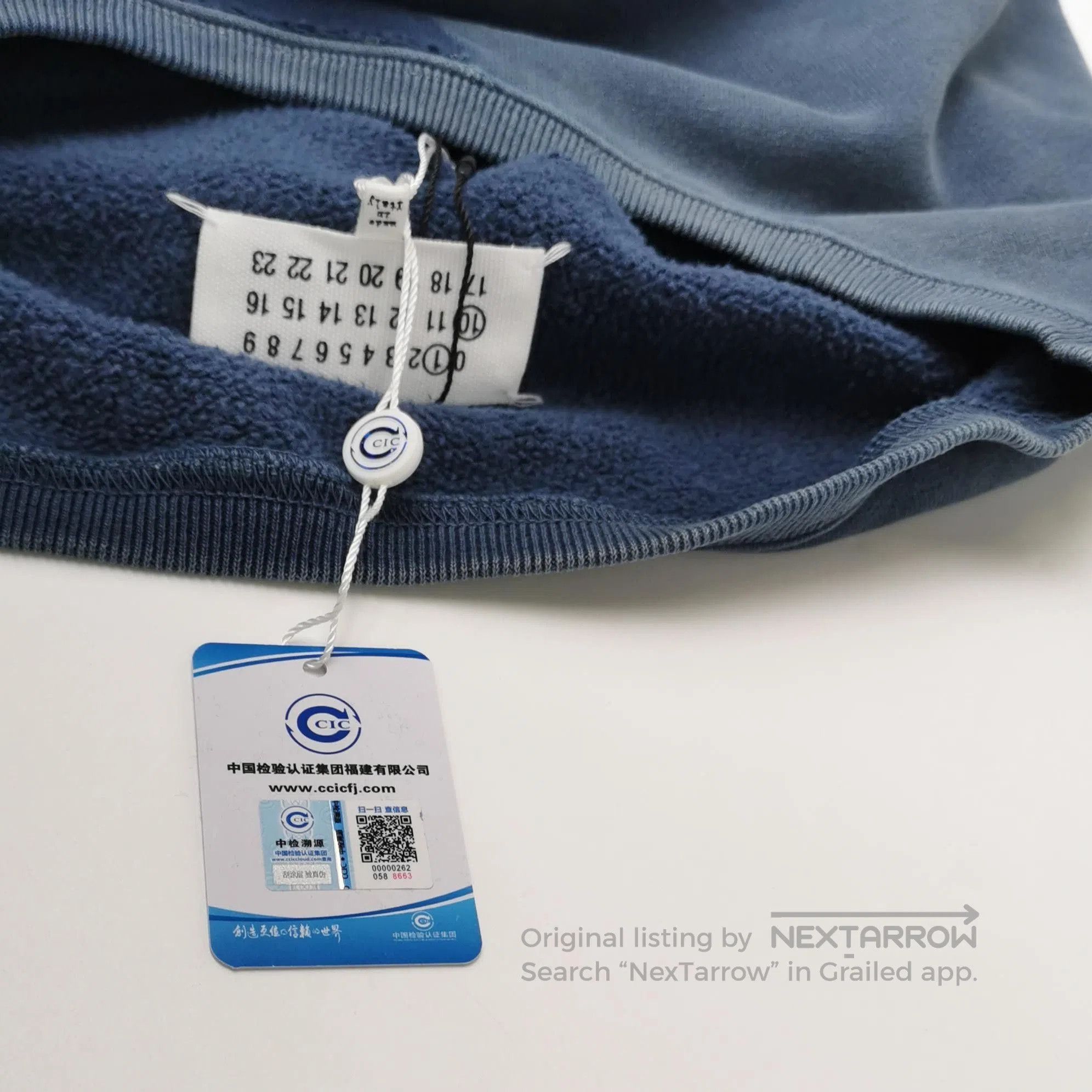 Maison Margiela Maison Margiela Cotton Logo Number Embroidery Sweatshirt M. Size US M / EU 48-50 / 2 - 8 Thumbnail