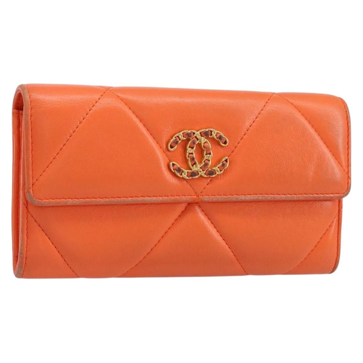 Chanel Chanel 19 Flap Wallet Quilted Lambskin Size ONE SIZE - 1 Thumbnail