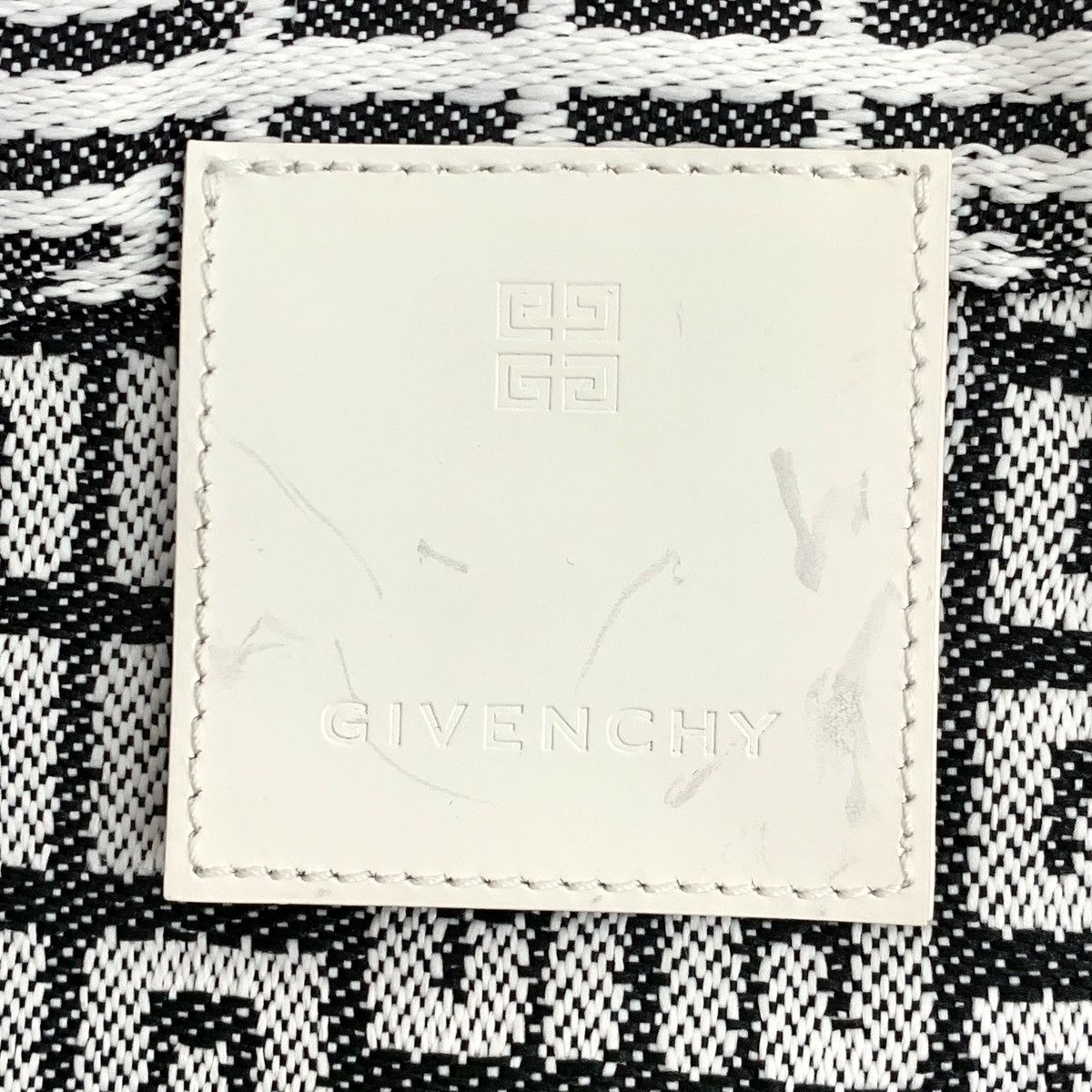 Givenchy Givenchy Spliced All-over Logo Print Casual Pants K26WX Size US 28 / EU 44 - 6 Thumbnail
