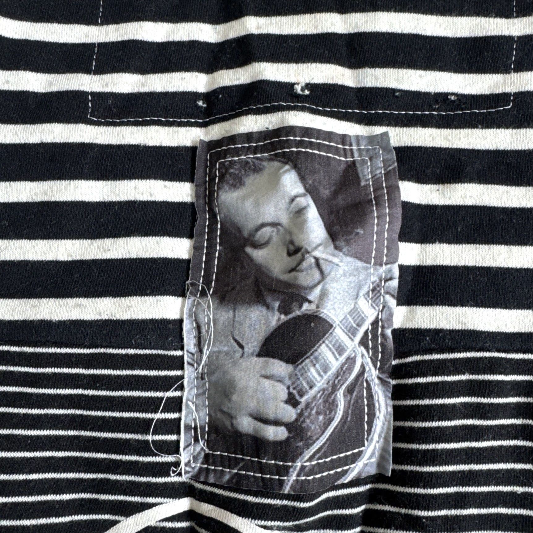 Vintage Côte De Nuits Sweatshirt Striped Black M Men Designer Pullover Size US M / EU 48-50 / 2 - 3 Thumbnail