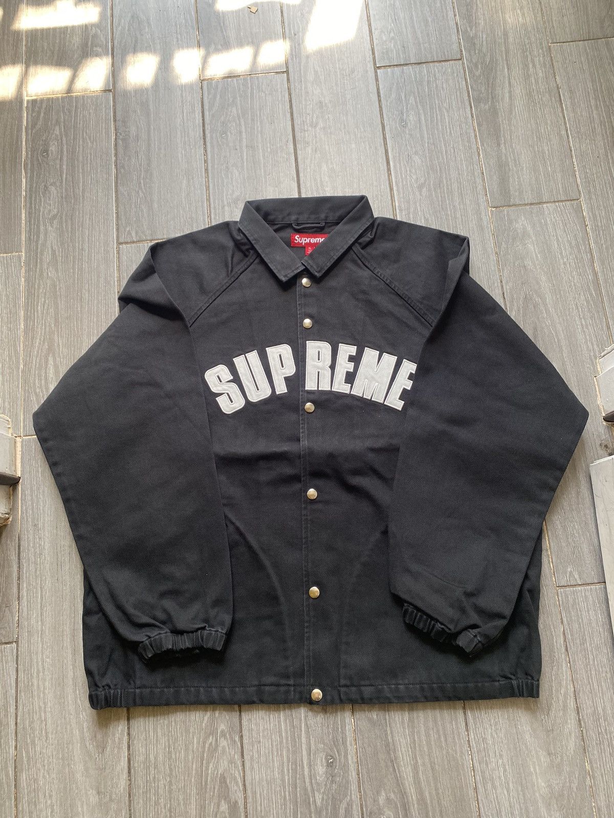 Supreme Supreme Arc Denim Coaches Jacket (SS25) XL | Grailed