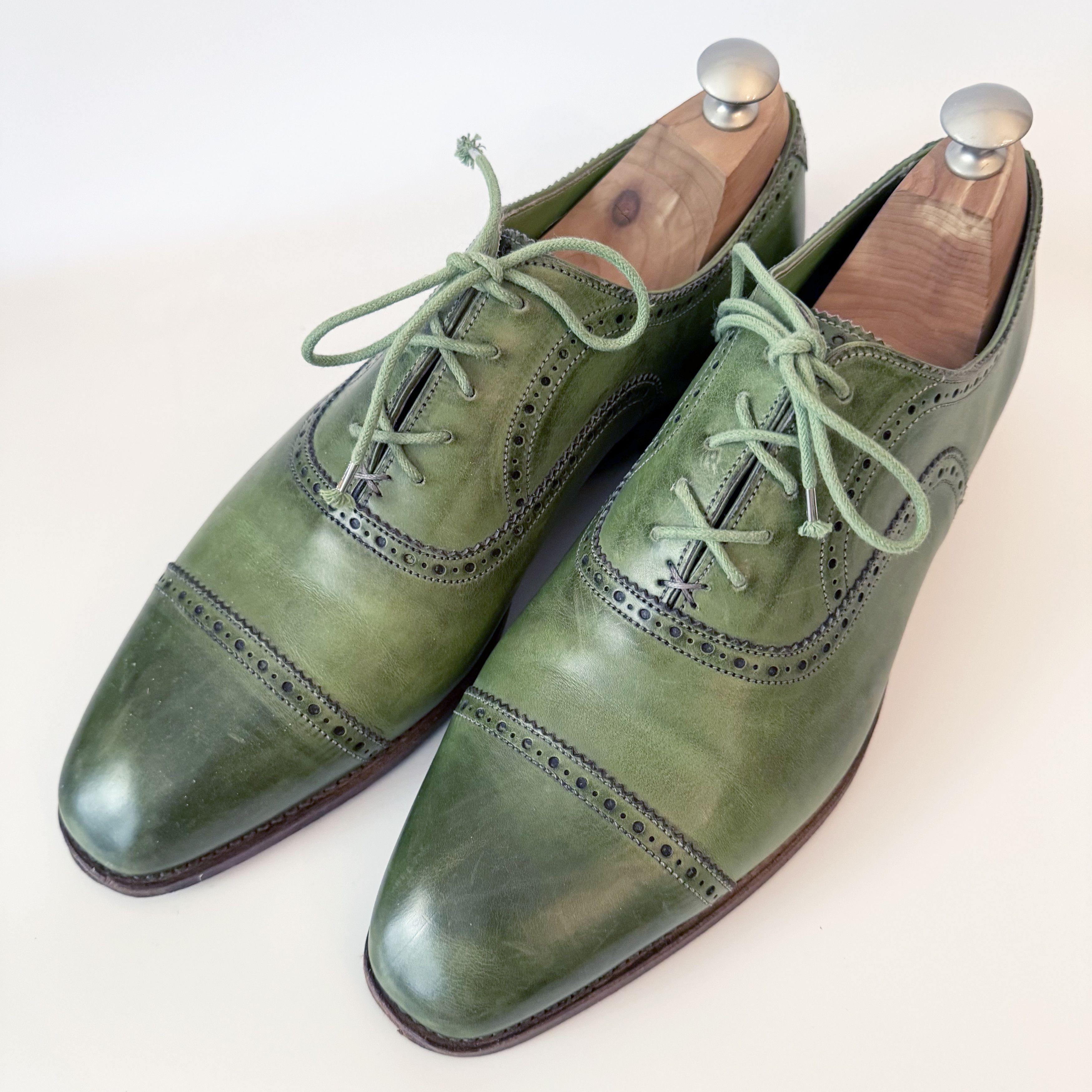 Barker Black BARKER BLACK Haraboro Cap Toe Oxfords Size US 8 / EU 41 - 10 Thumbnail